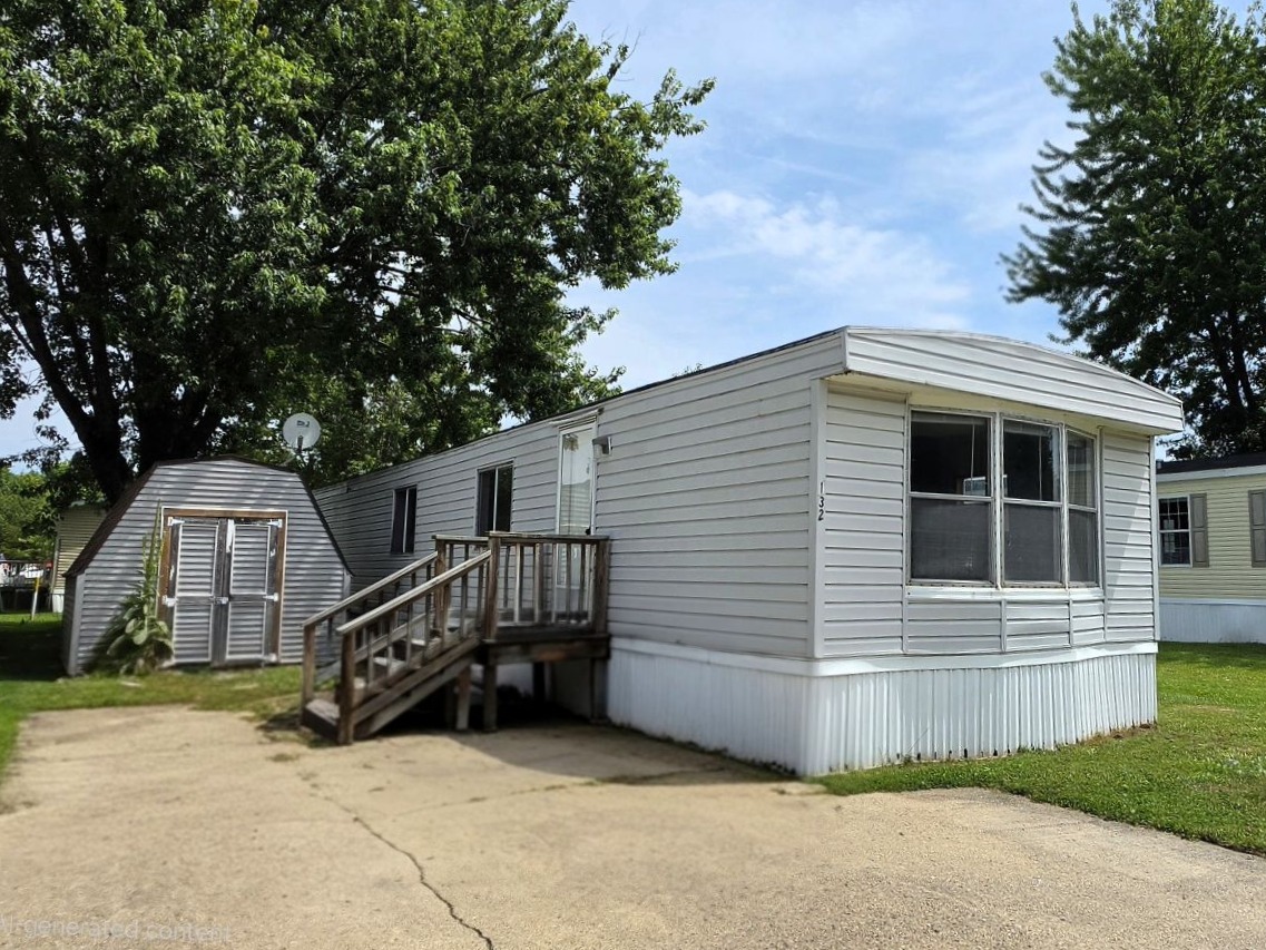 A photo of the home