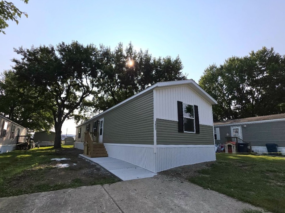 A photo of the home
