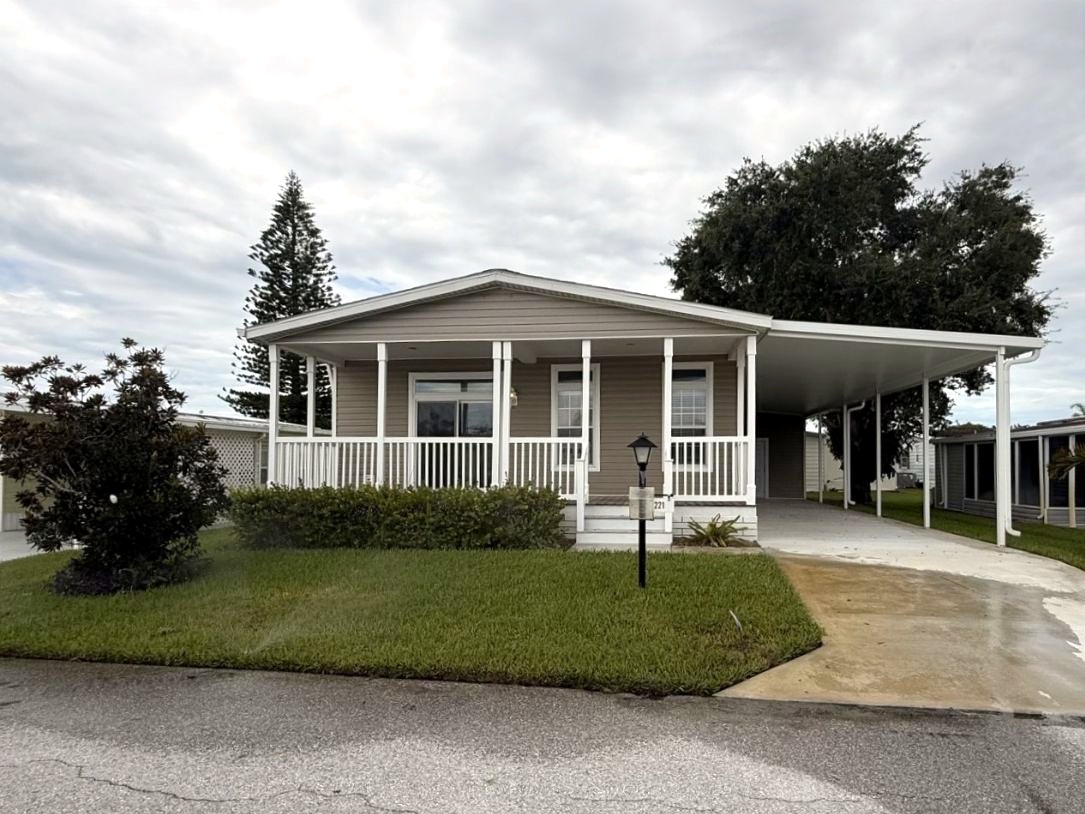 A photo of the home