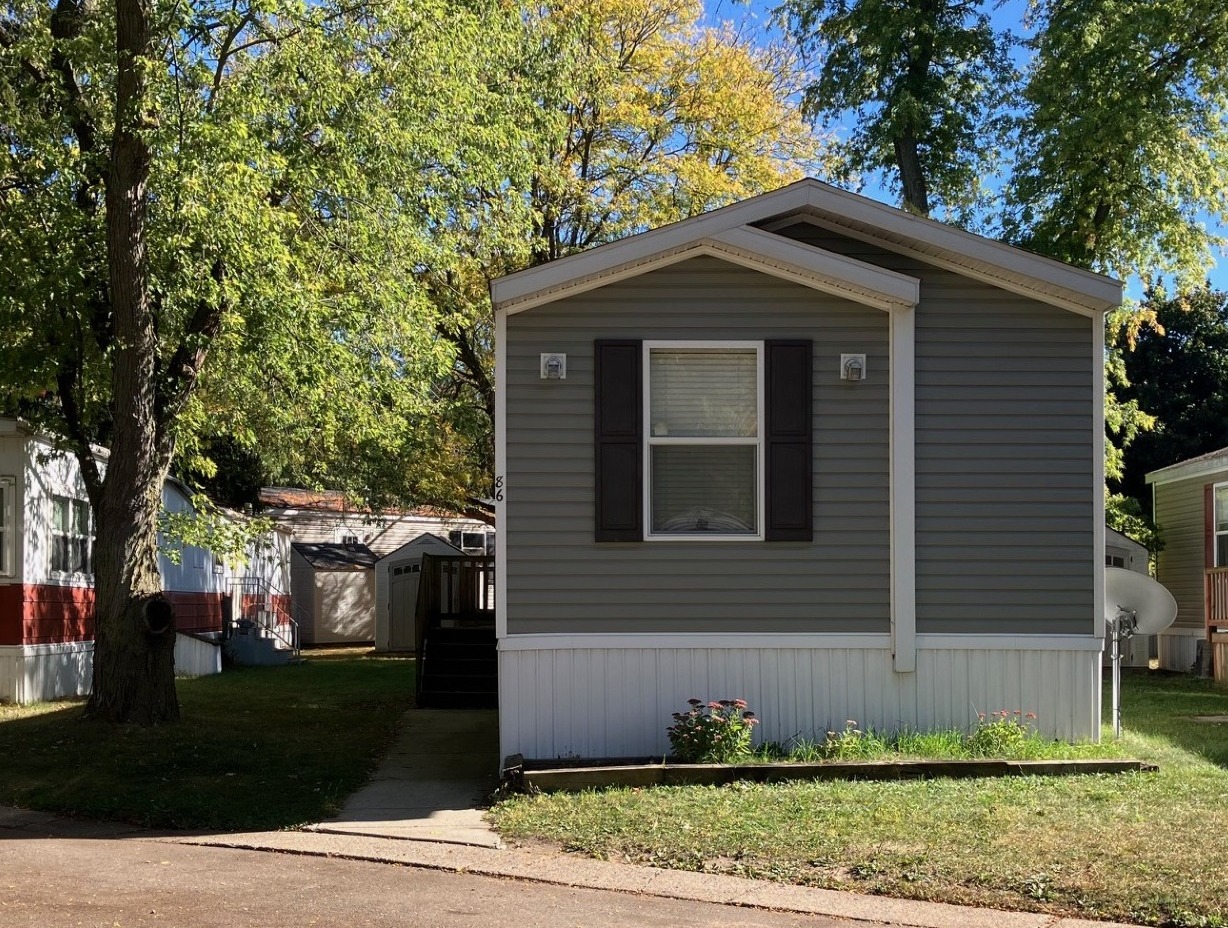 A photo of the home