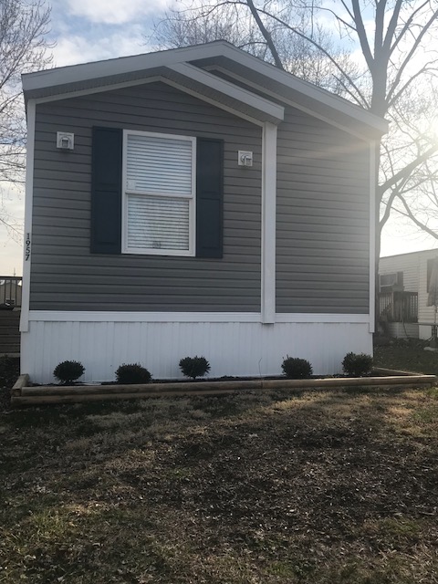 A photo of the home
