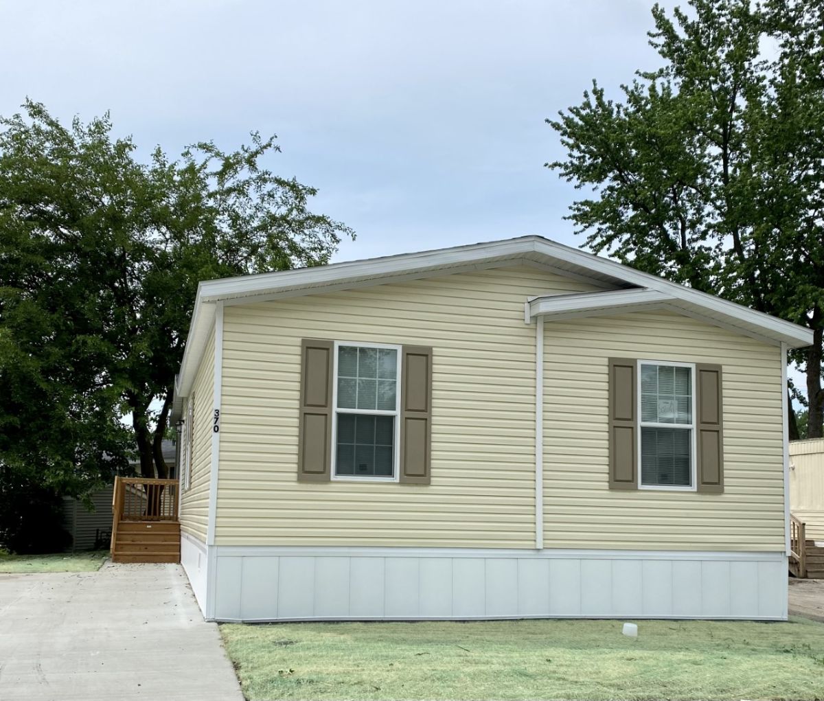 A photo of the home