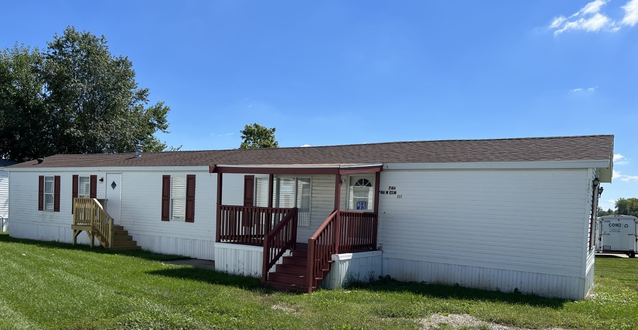 A photo of the home