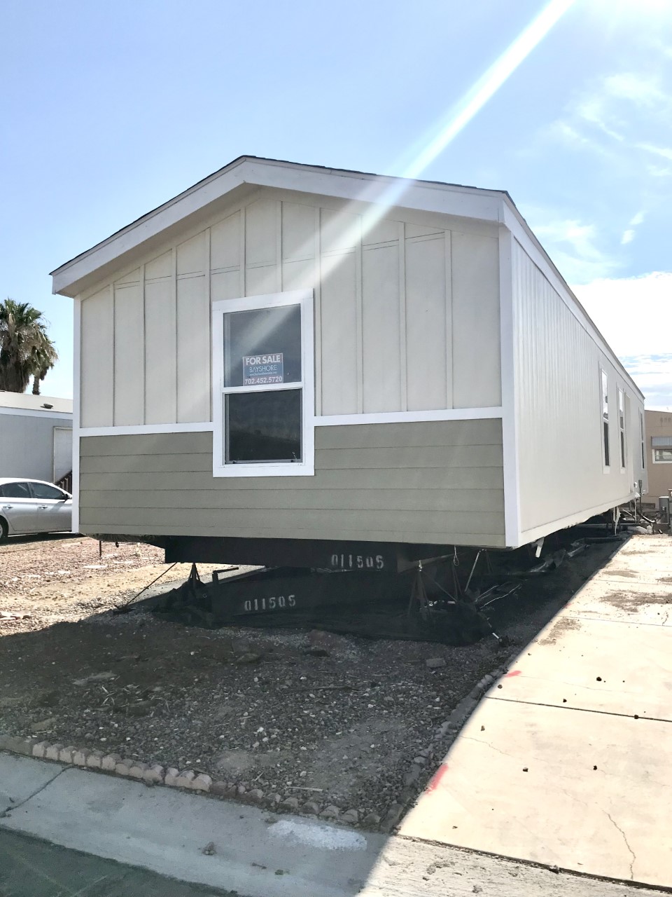 A photo of the home