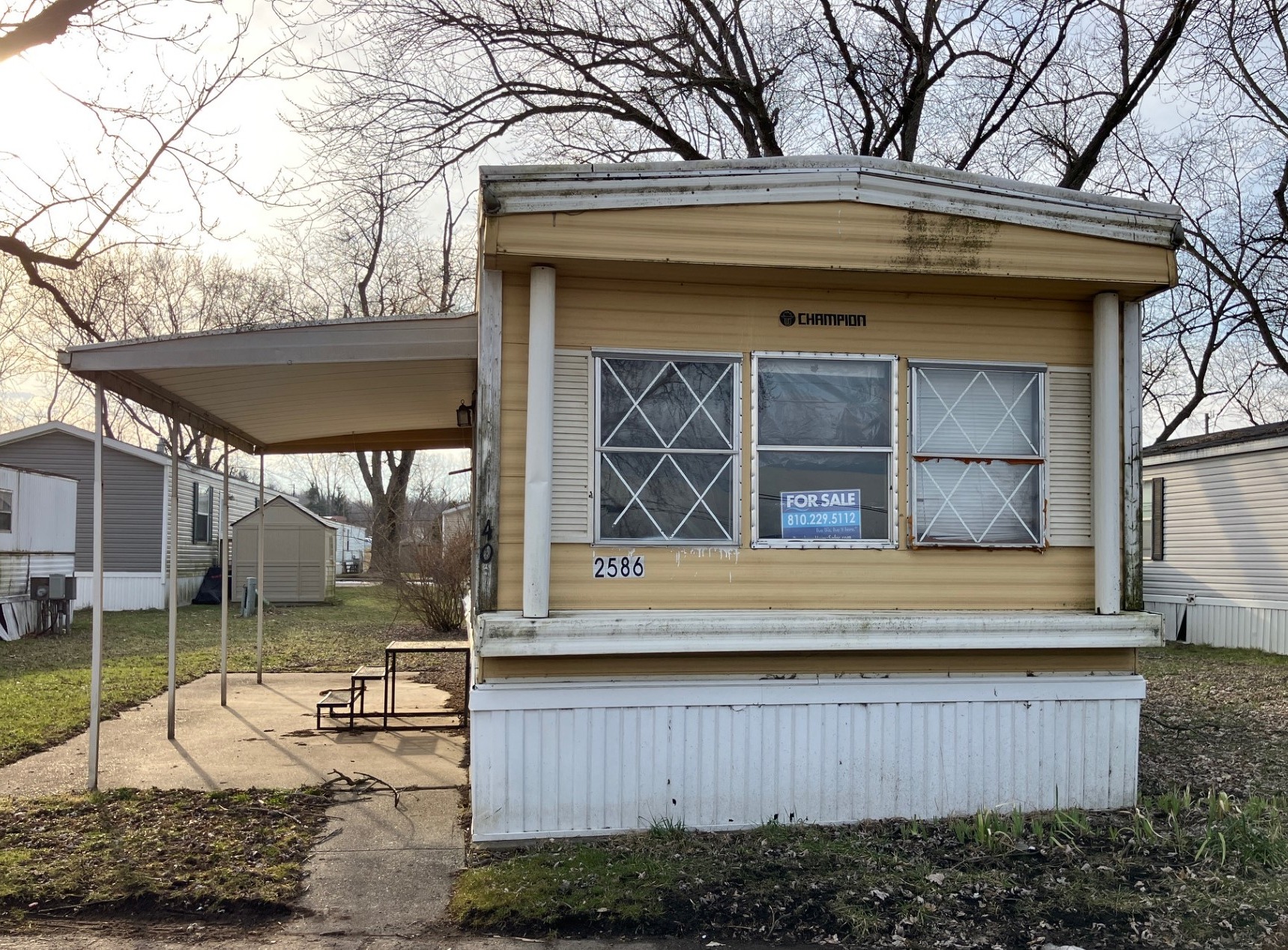 A photo of the home