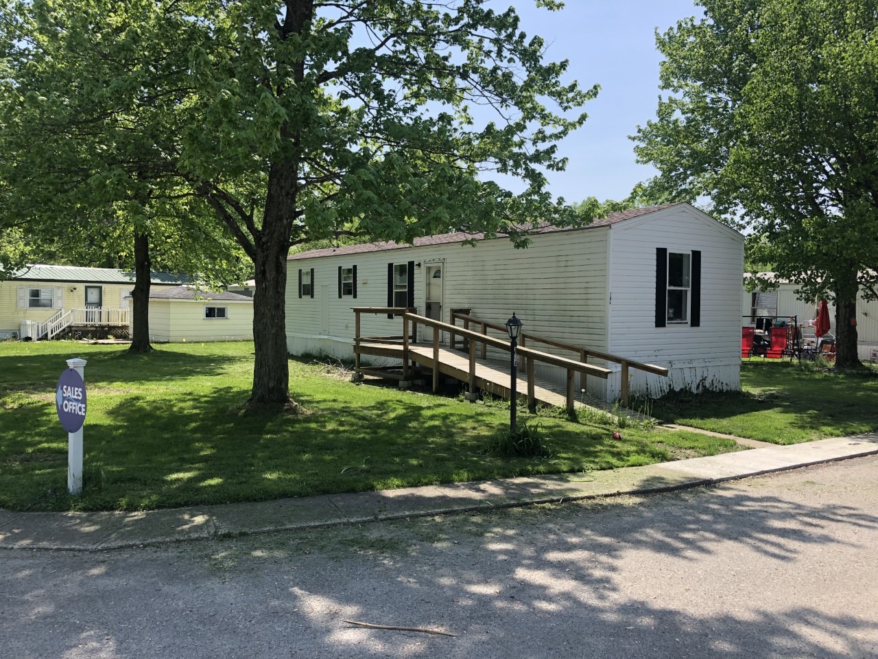 A photo of the home