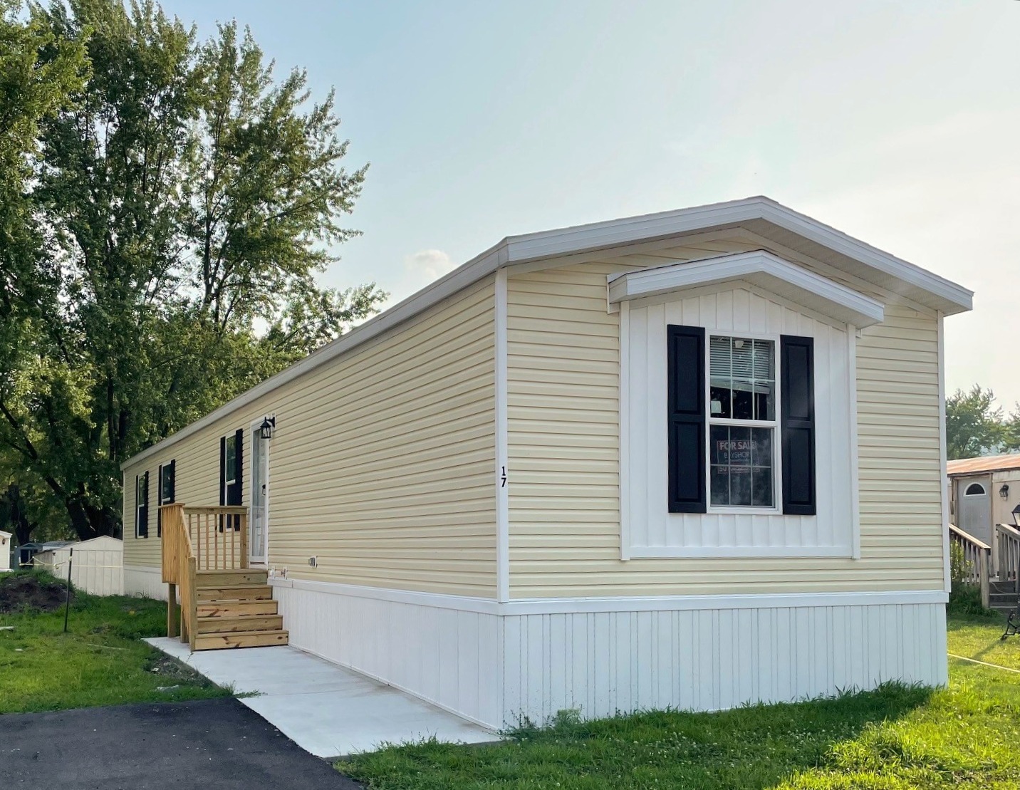 A photo of the home