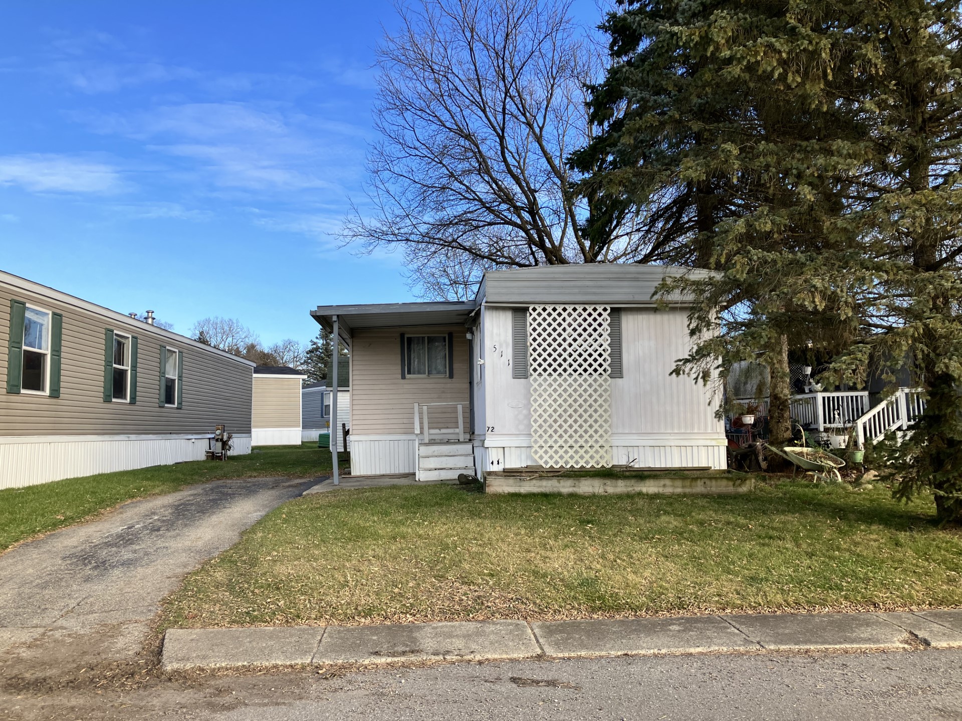A photo of the home