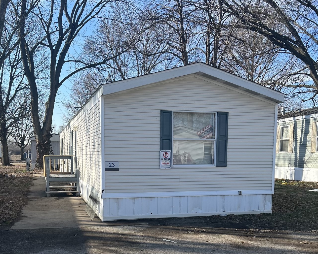 A photo of the home