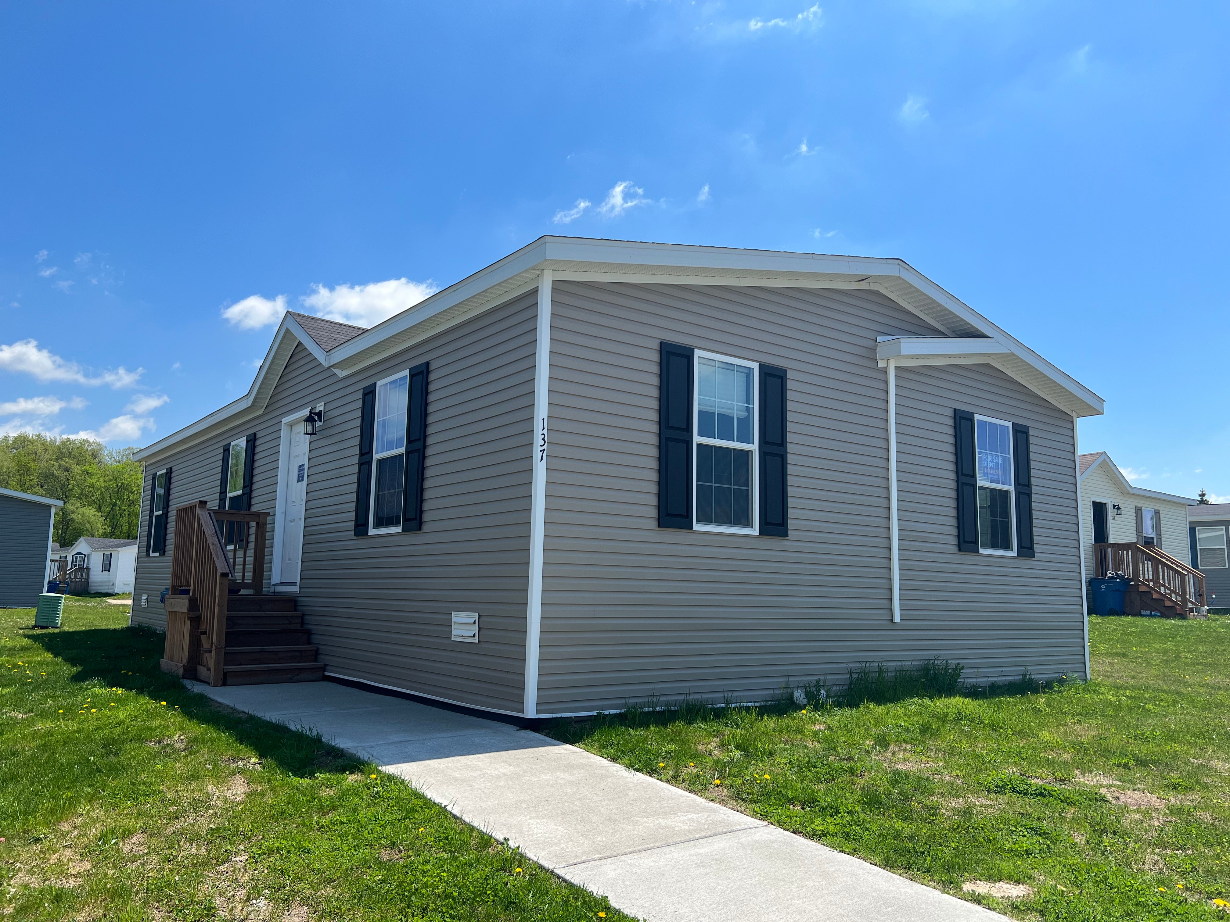 A photo of the home