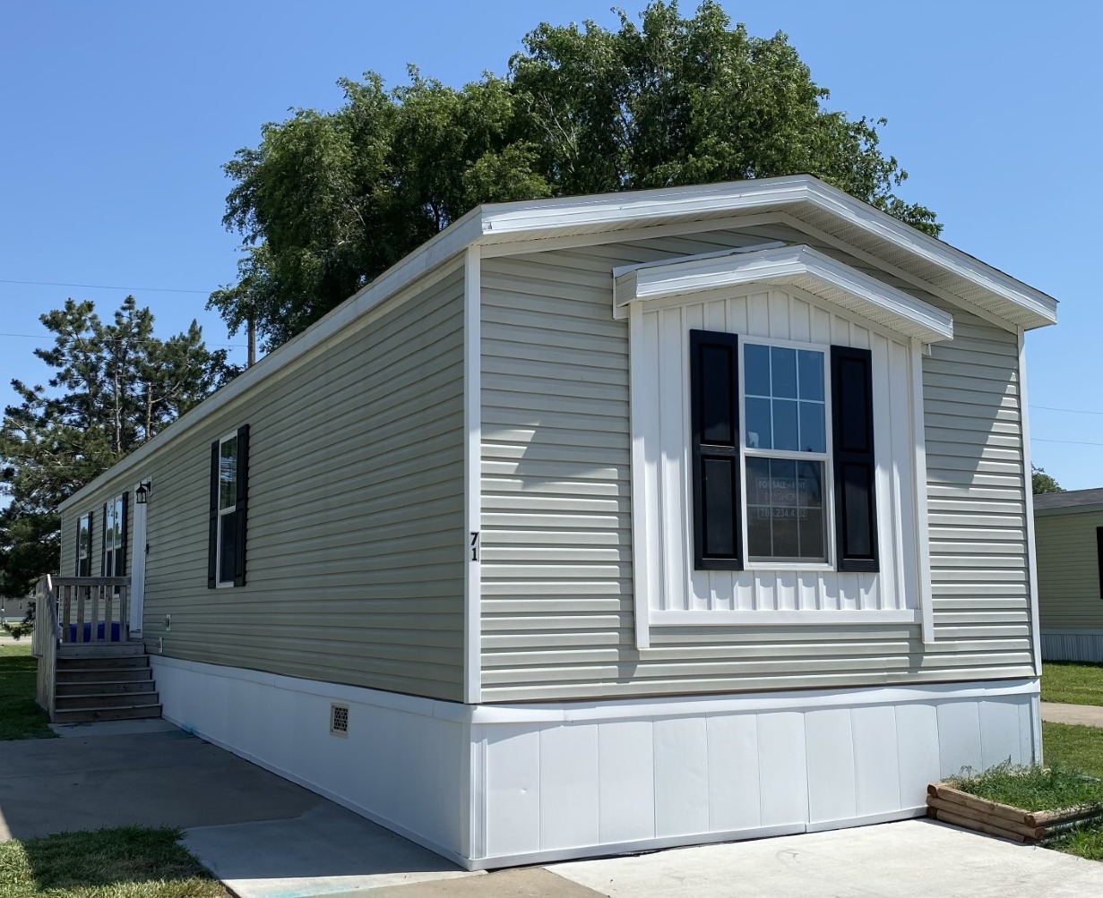 A photo of the home