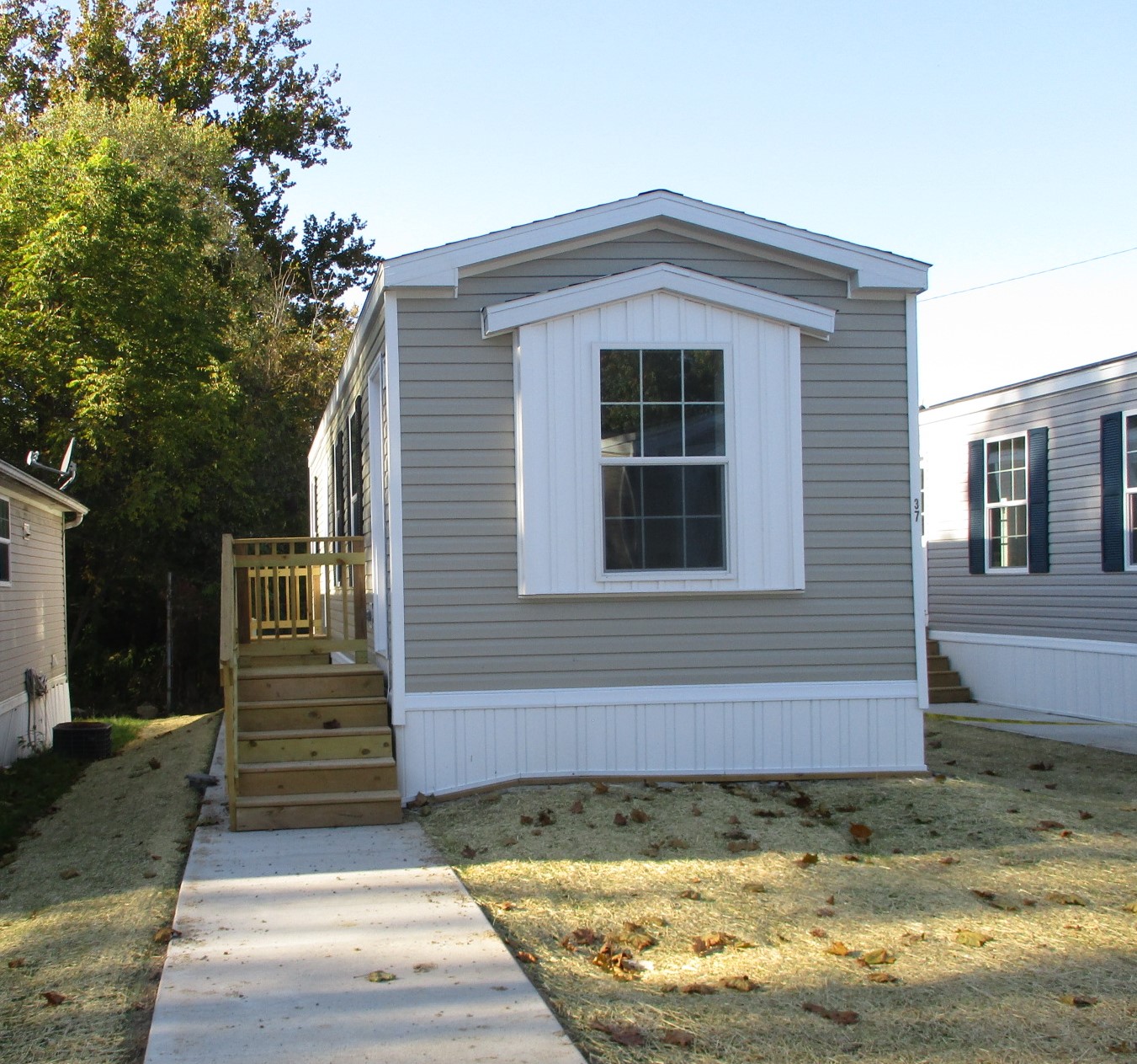 A photo of the home