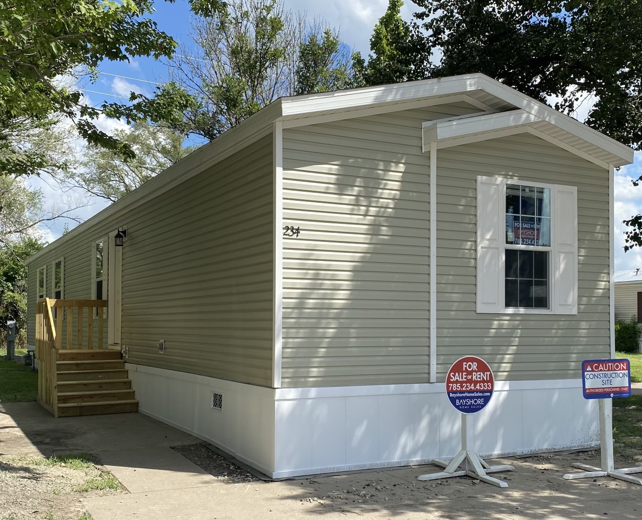 A photo of the home