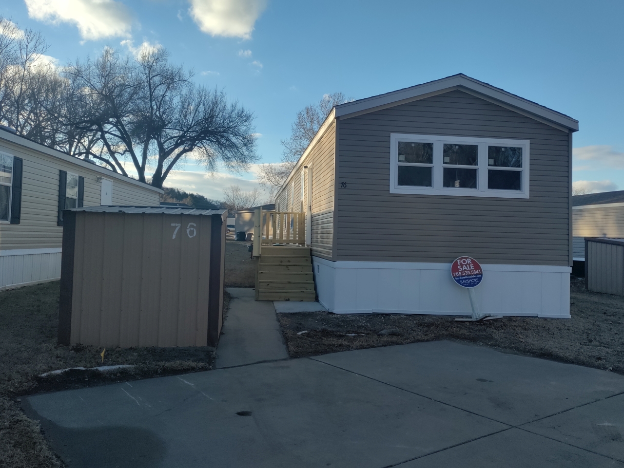A photo of the home