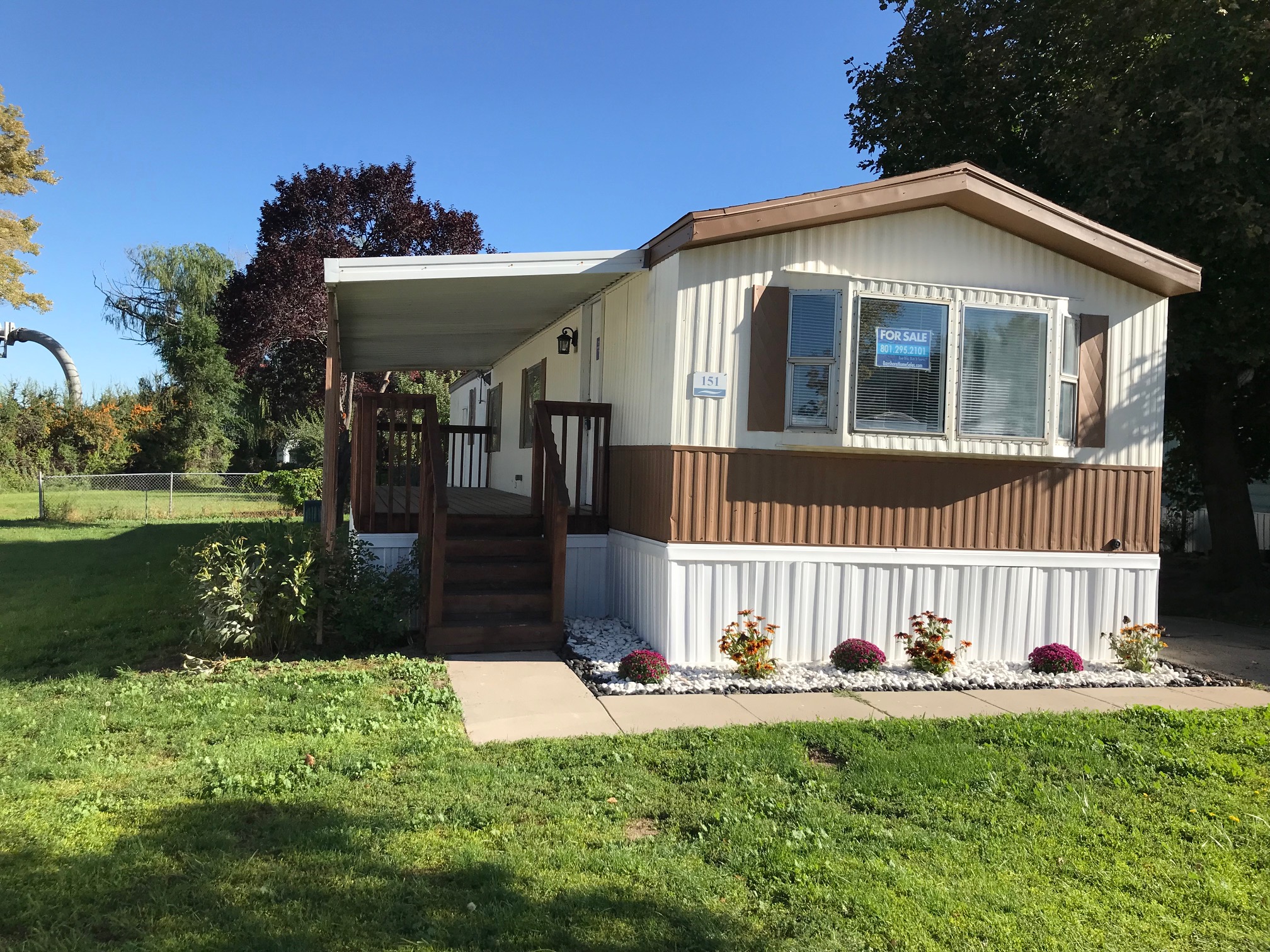 A photo of the home