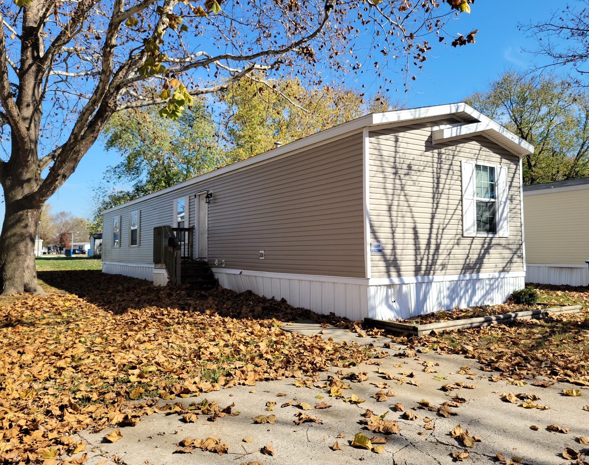 A photo of the home