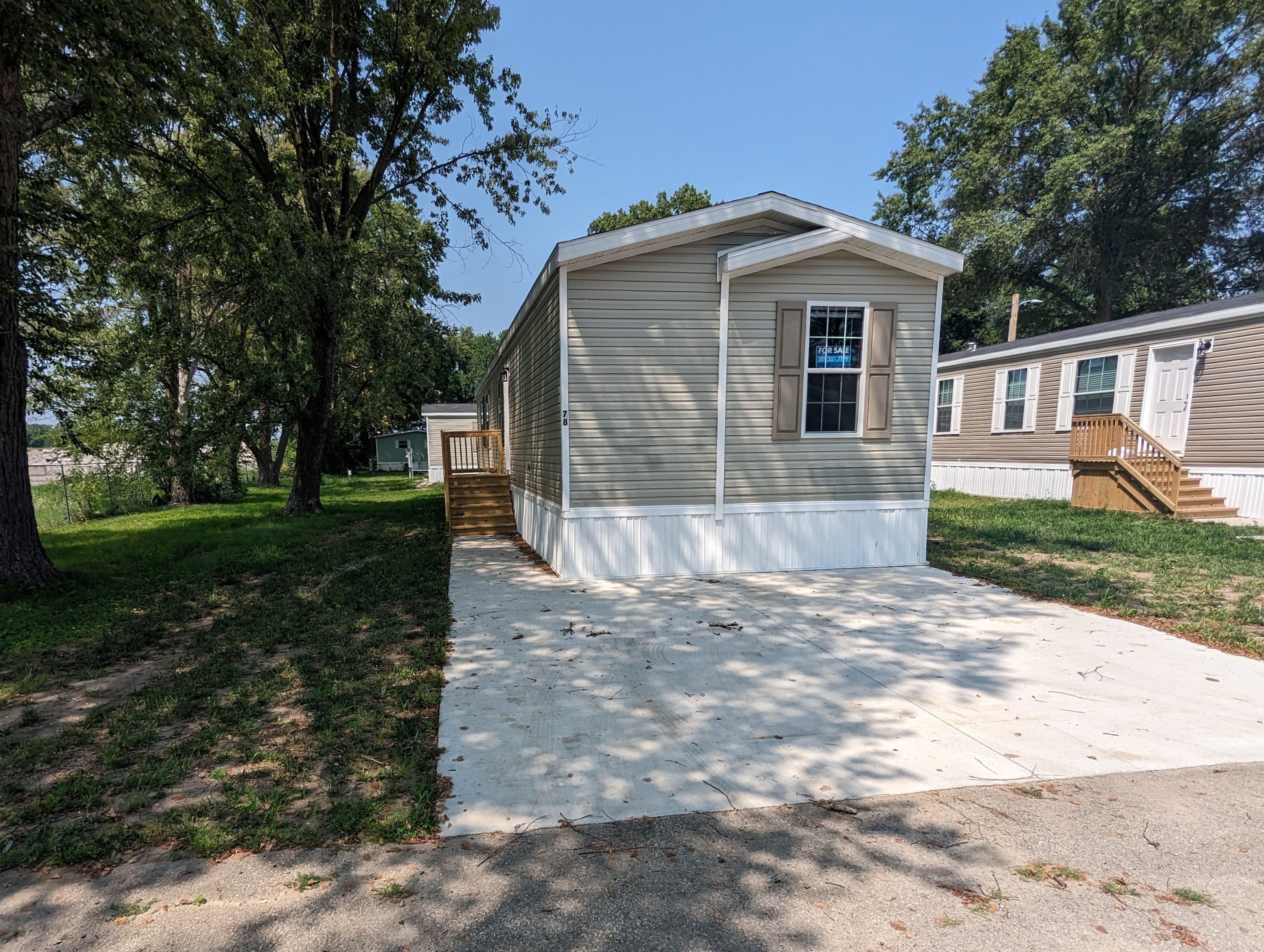 A photo of the home