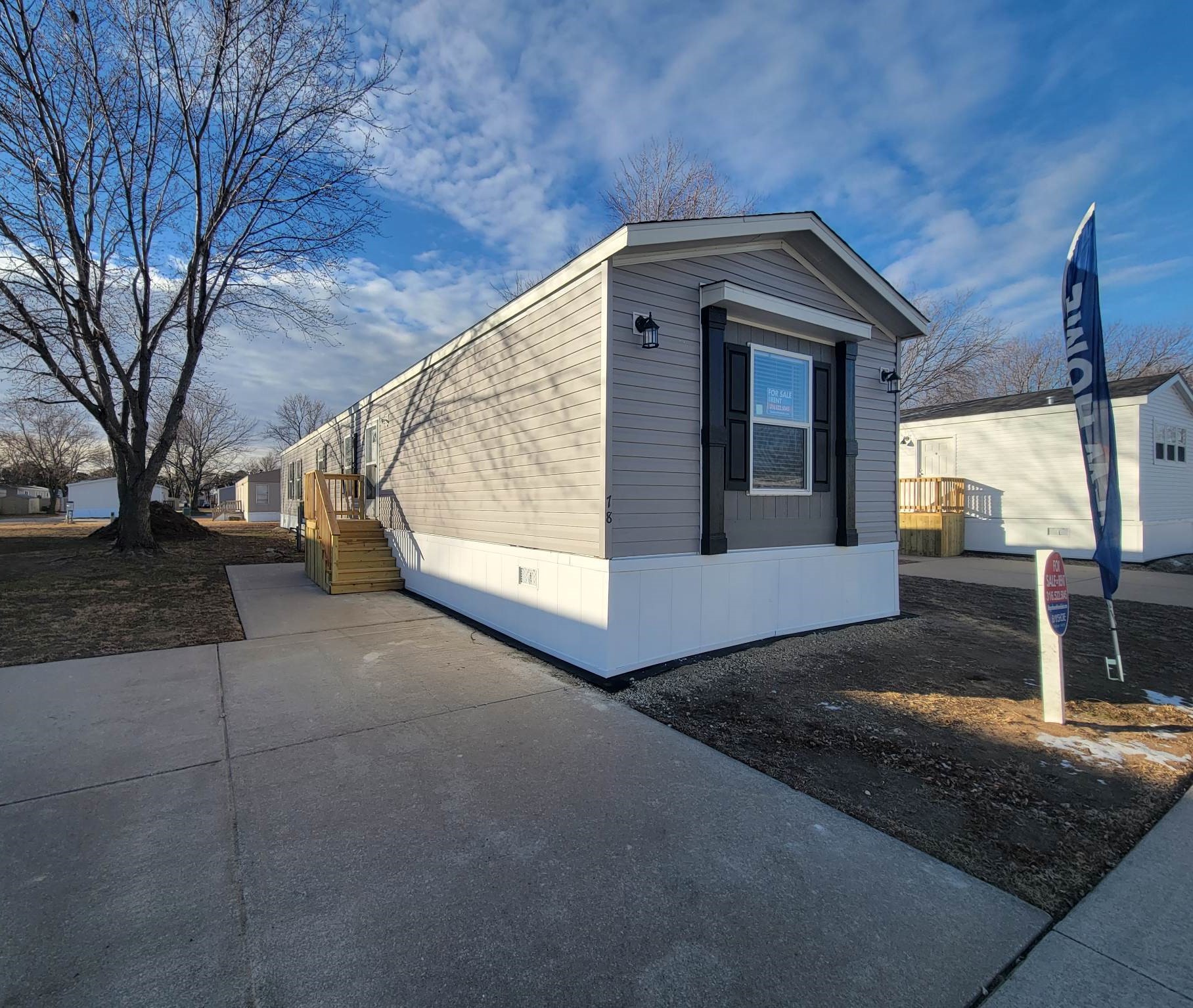 A photo of the home