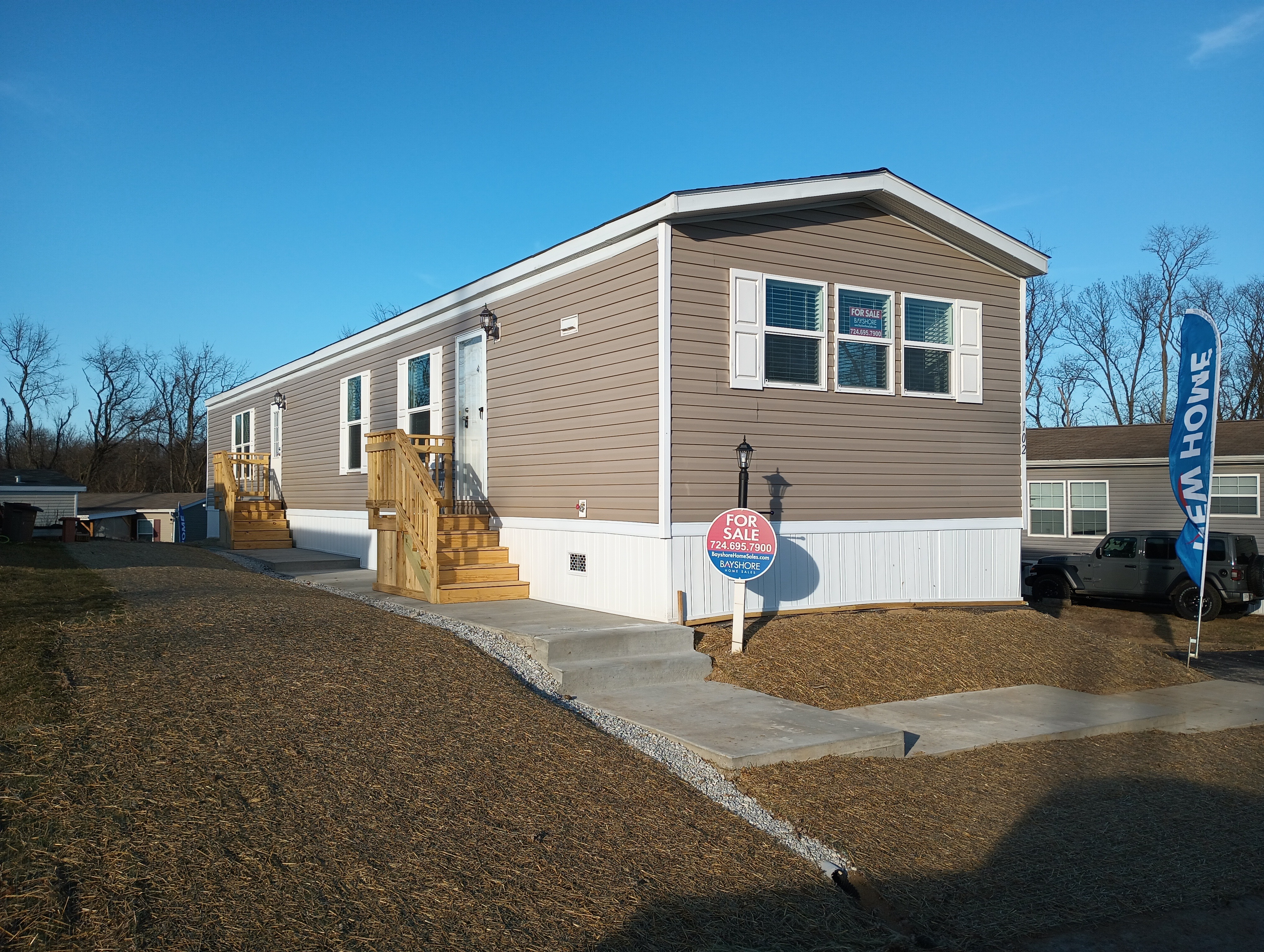 A photo of the home