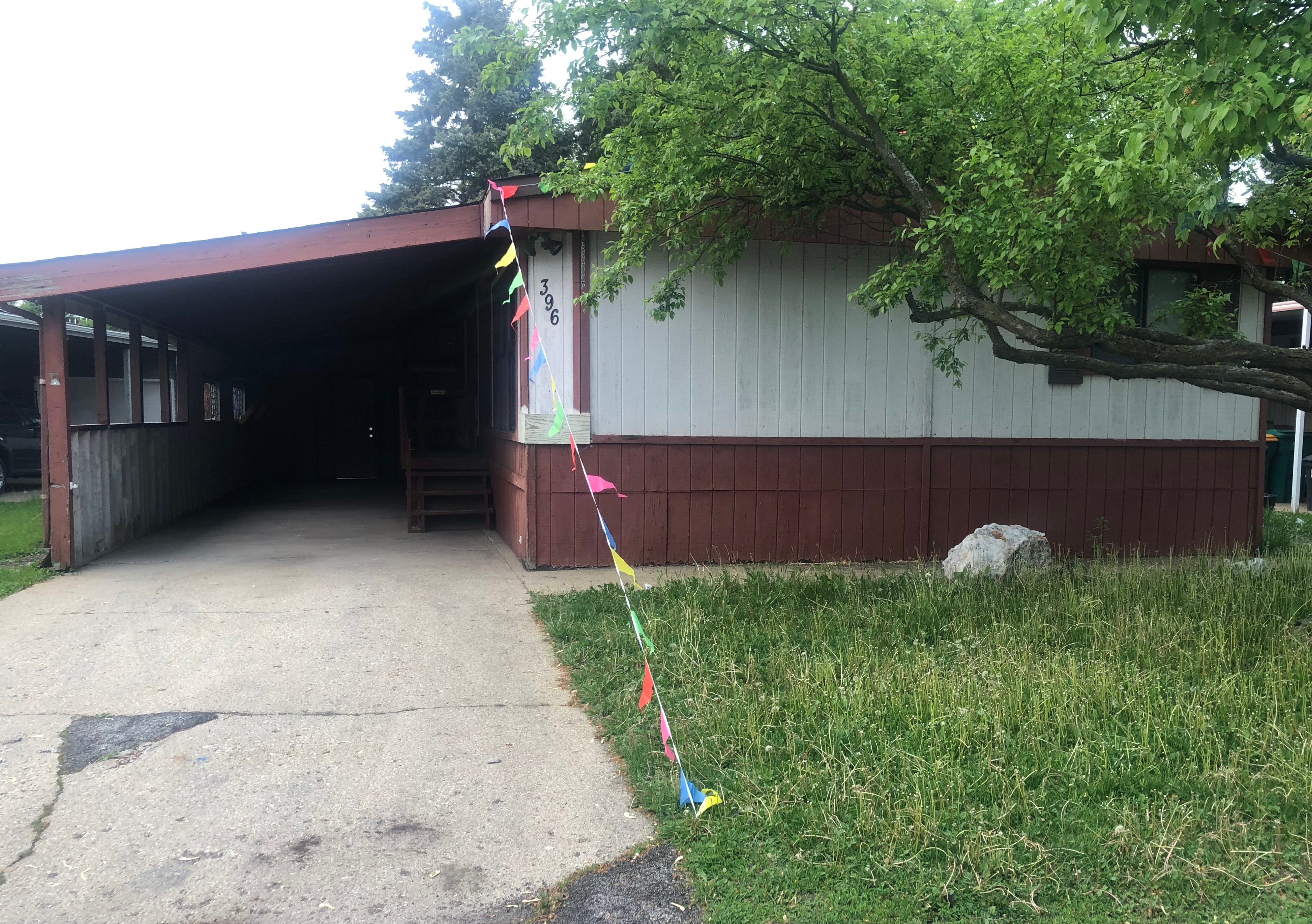 A photo of the home