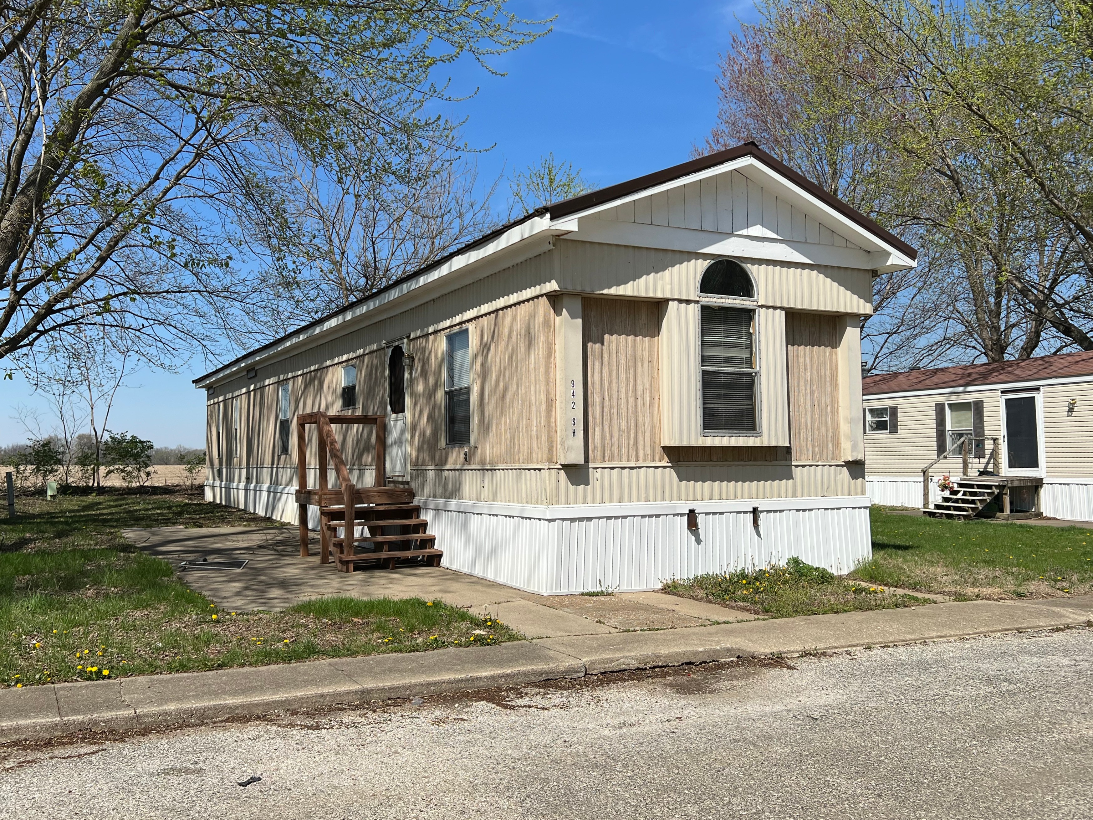A photo of the home