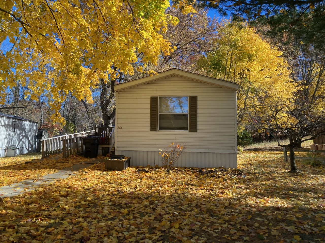 A photo of the home