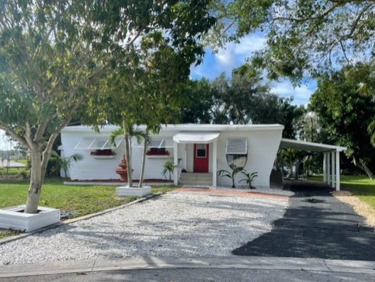 A photo of the home
