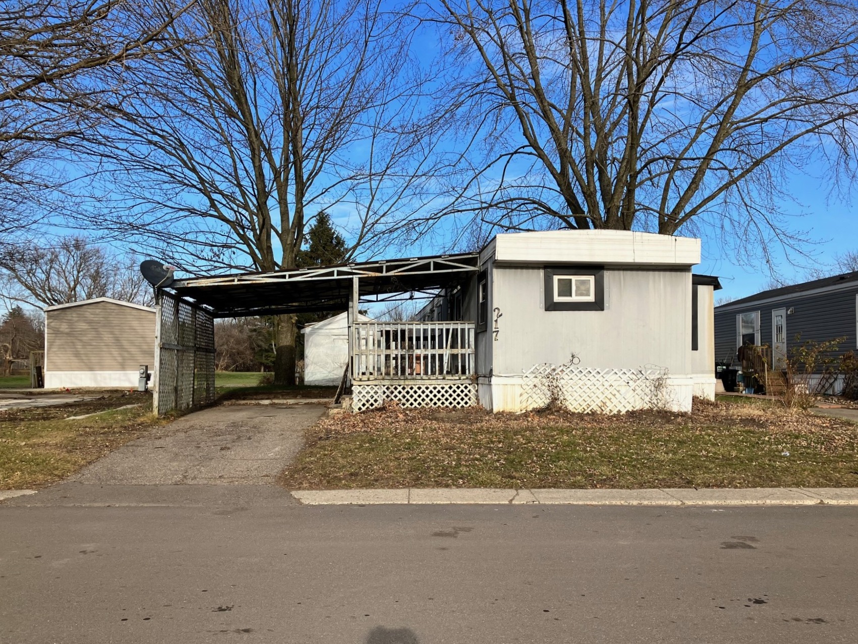 A photo of the home