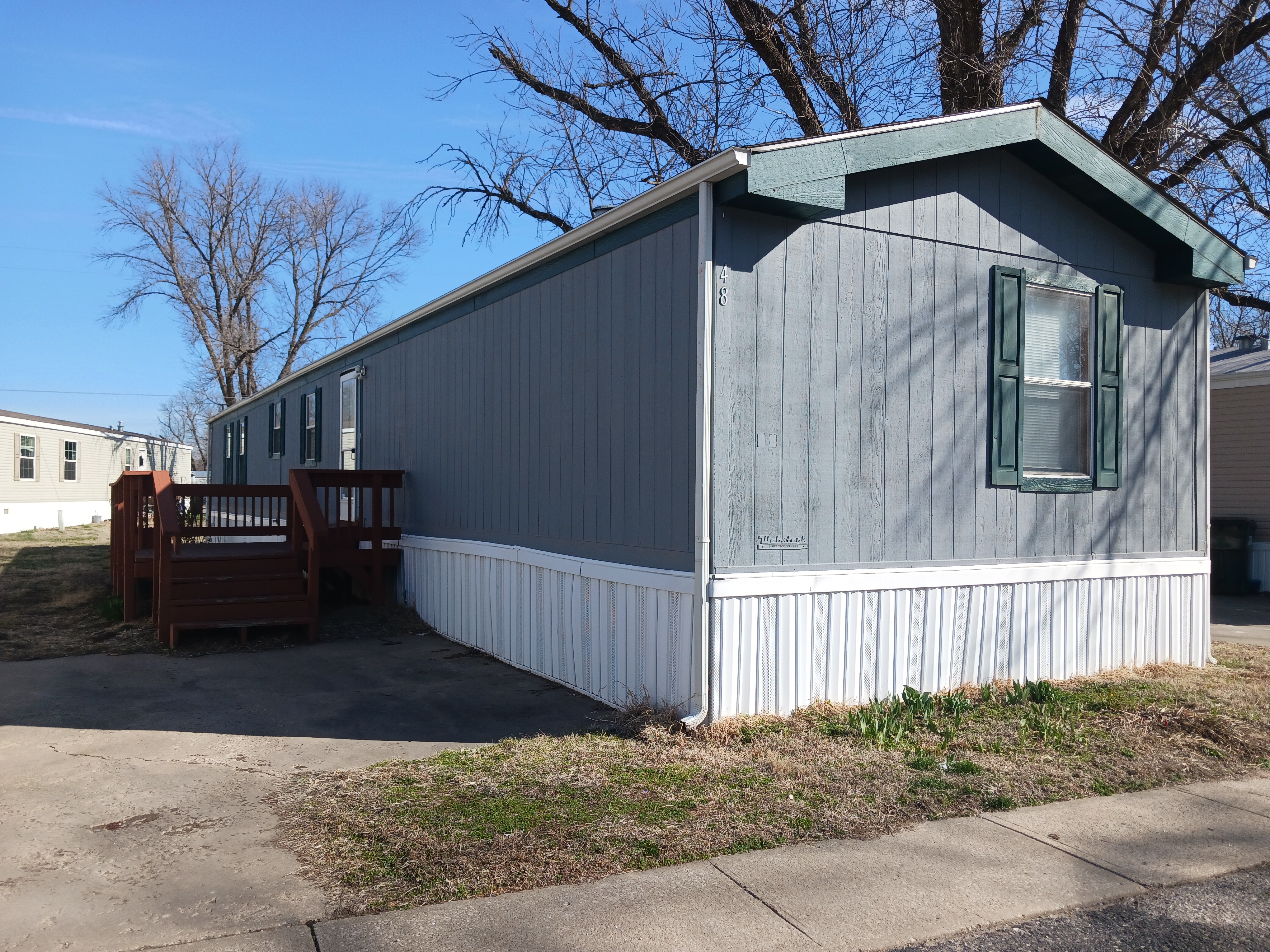 A photo of the home