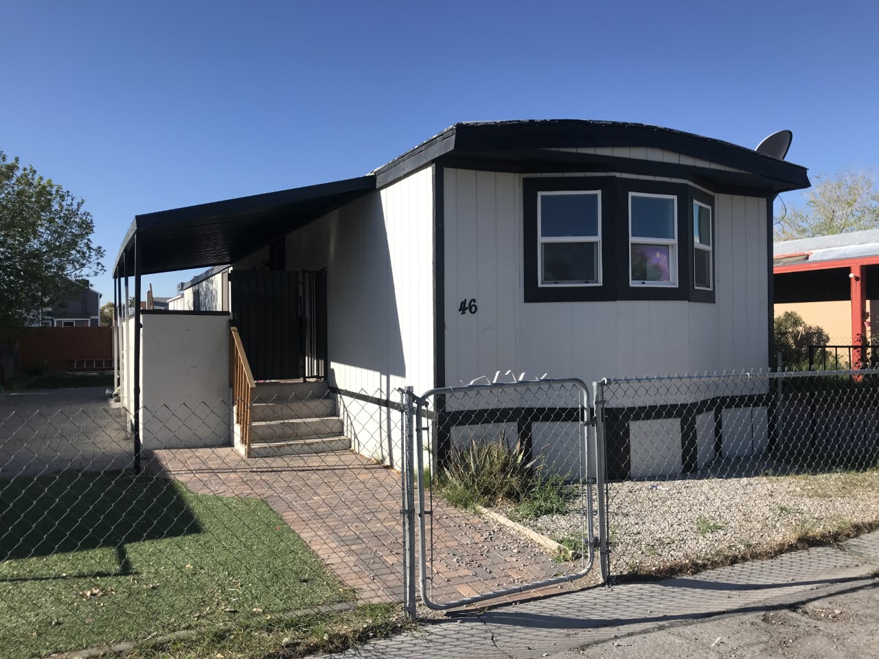 A photo of the home