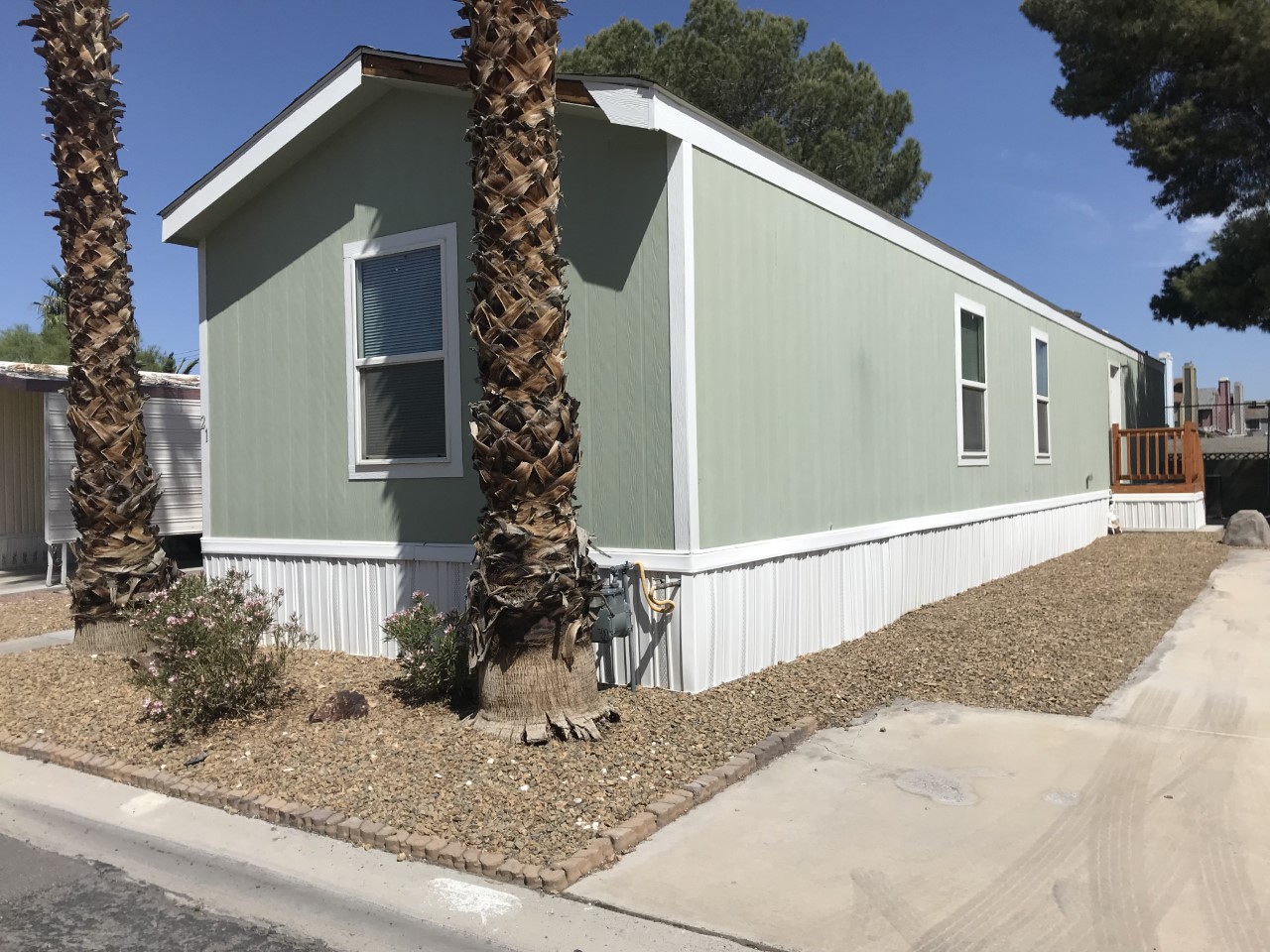 A photo of the home