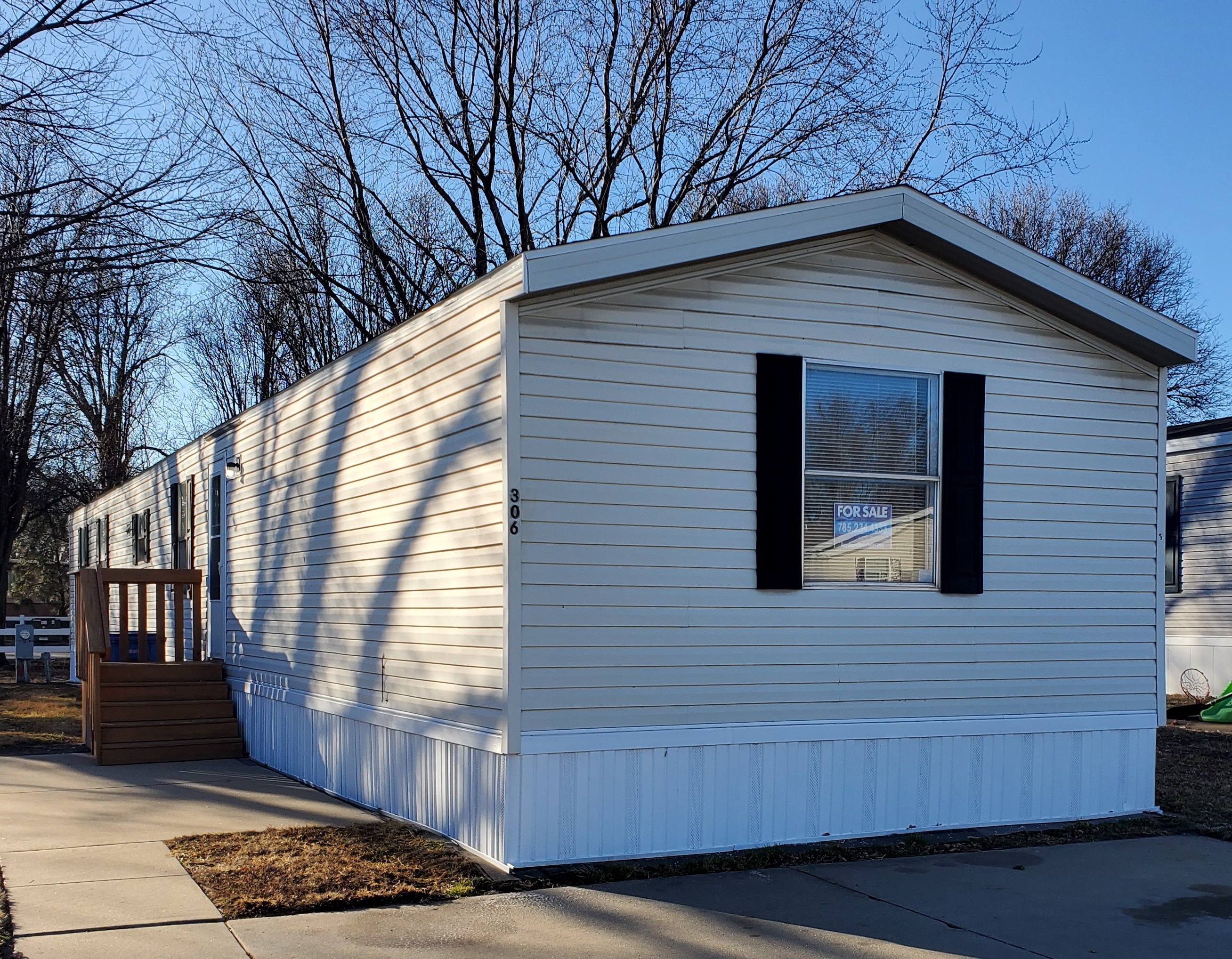 A photo of the home