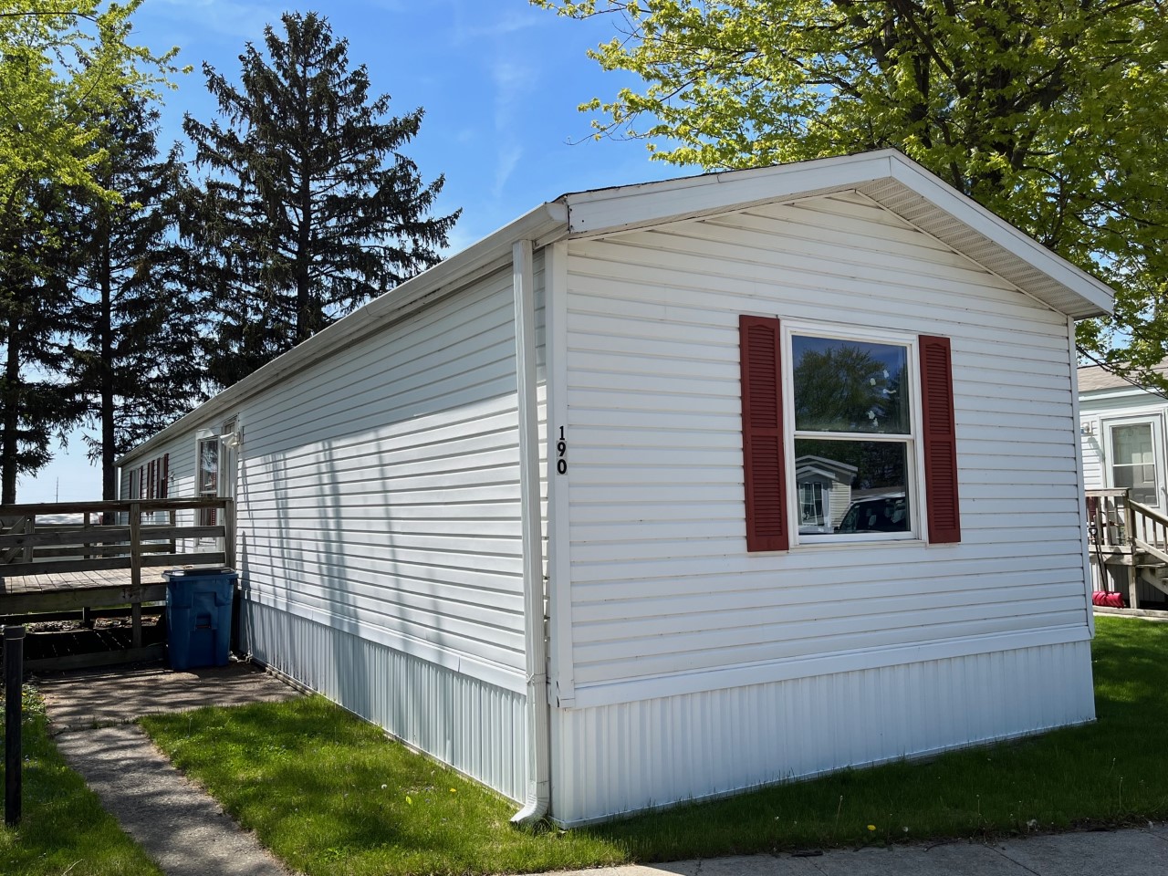 A photo of the home