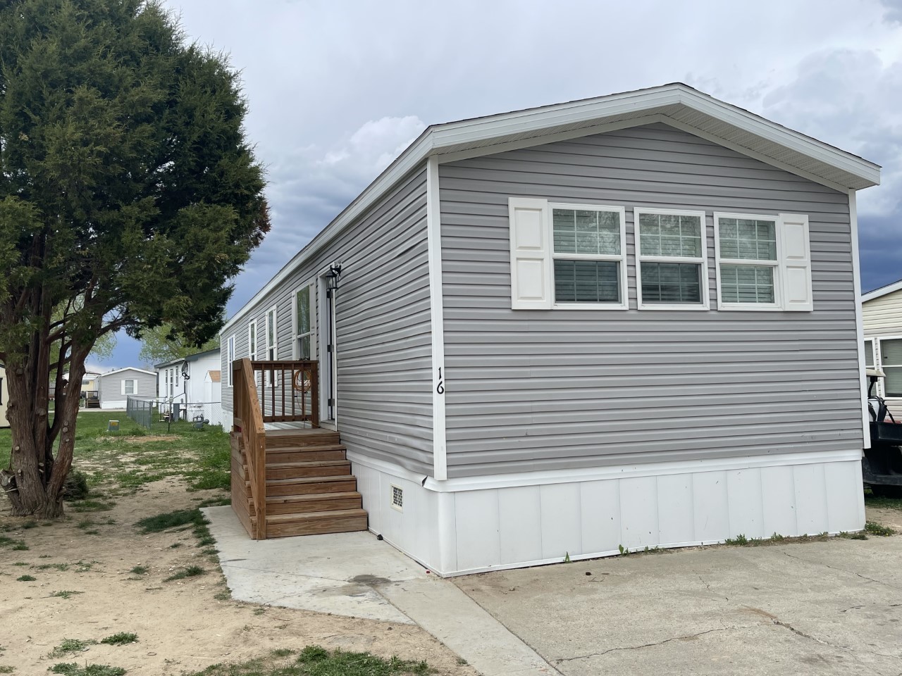 A photo of the home