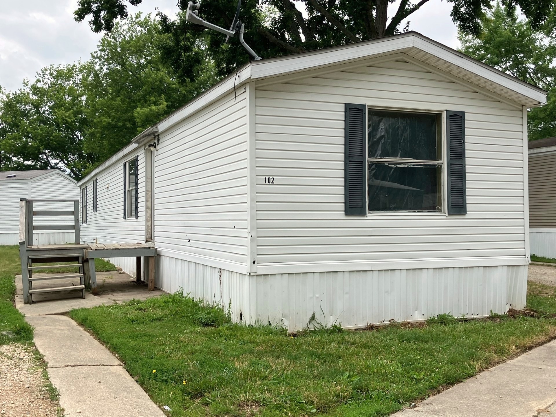 A photo of the home