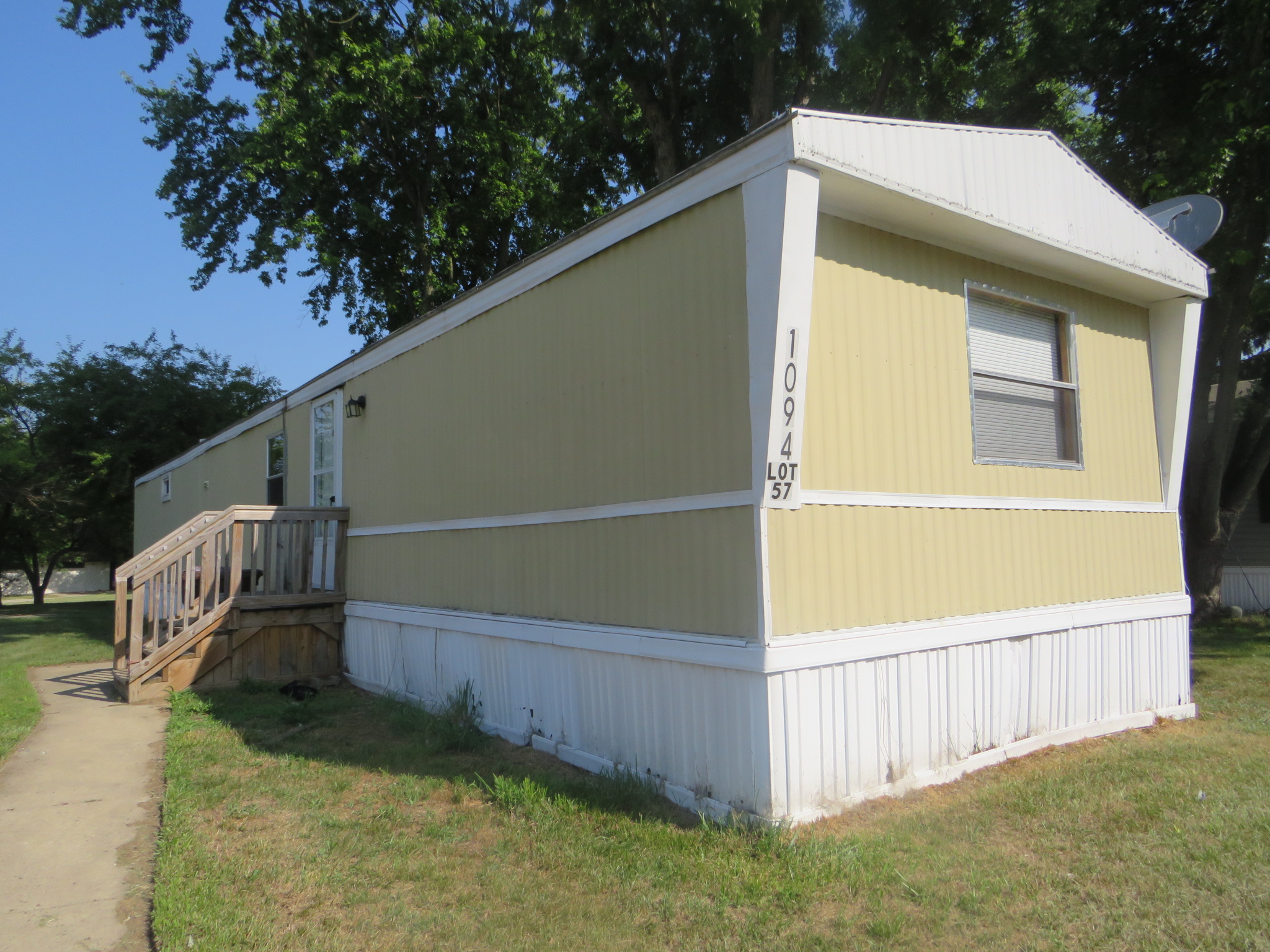 A photo of the home
