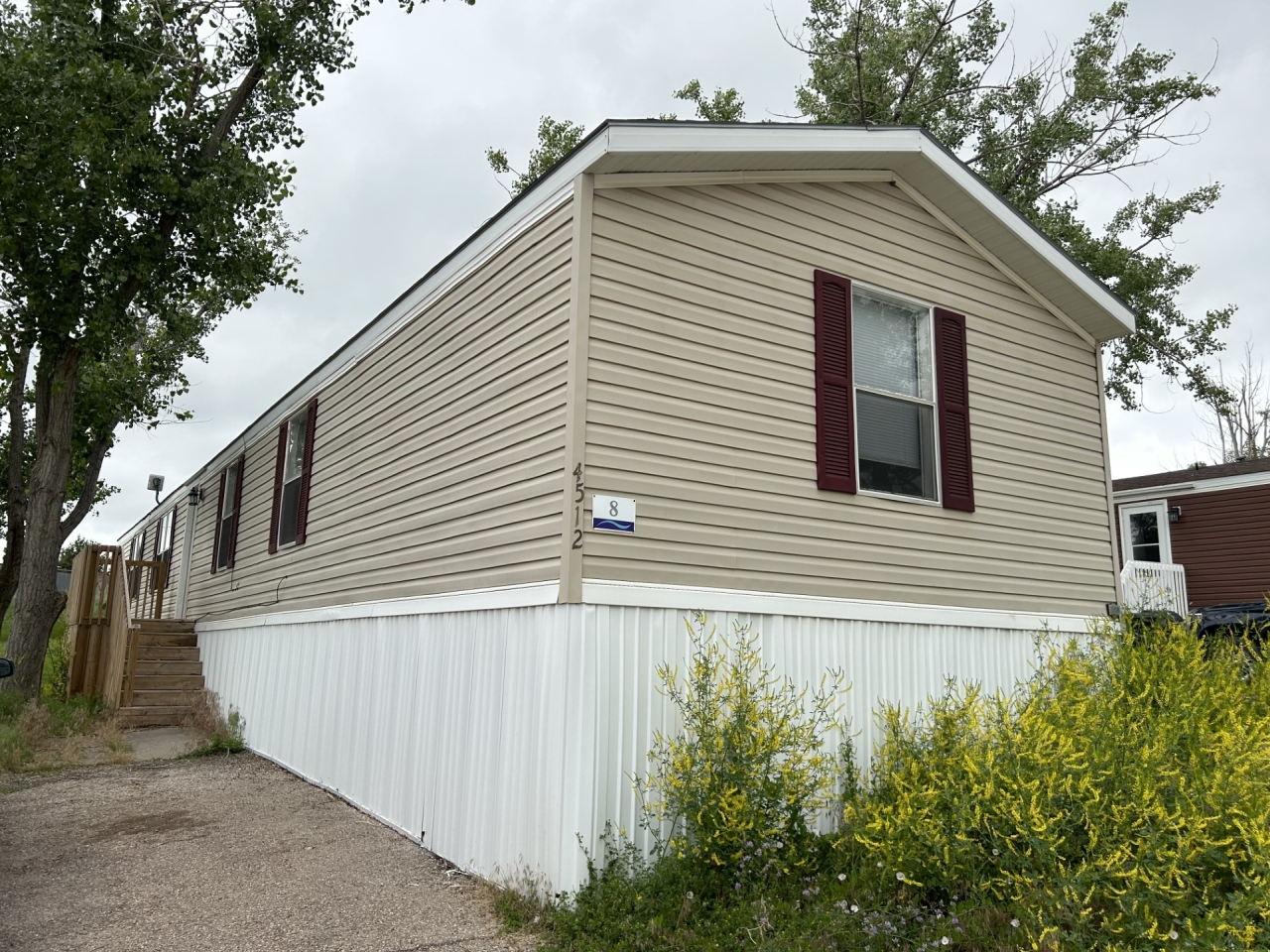 A photo of the home