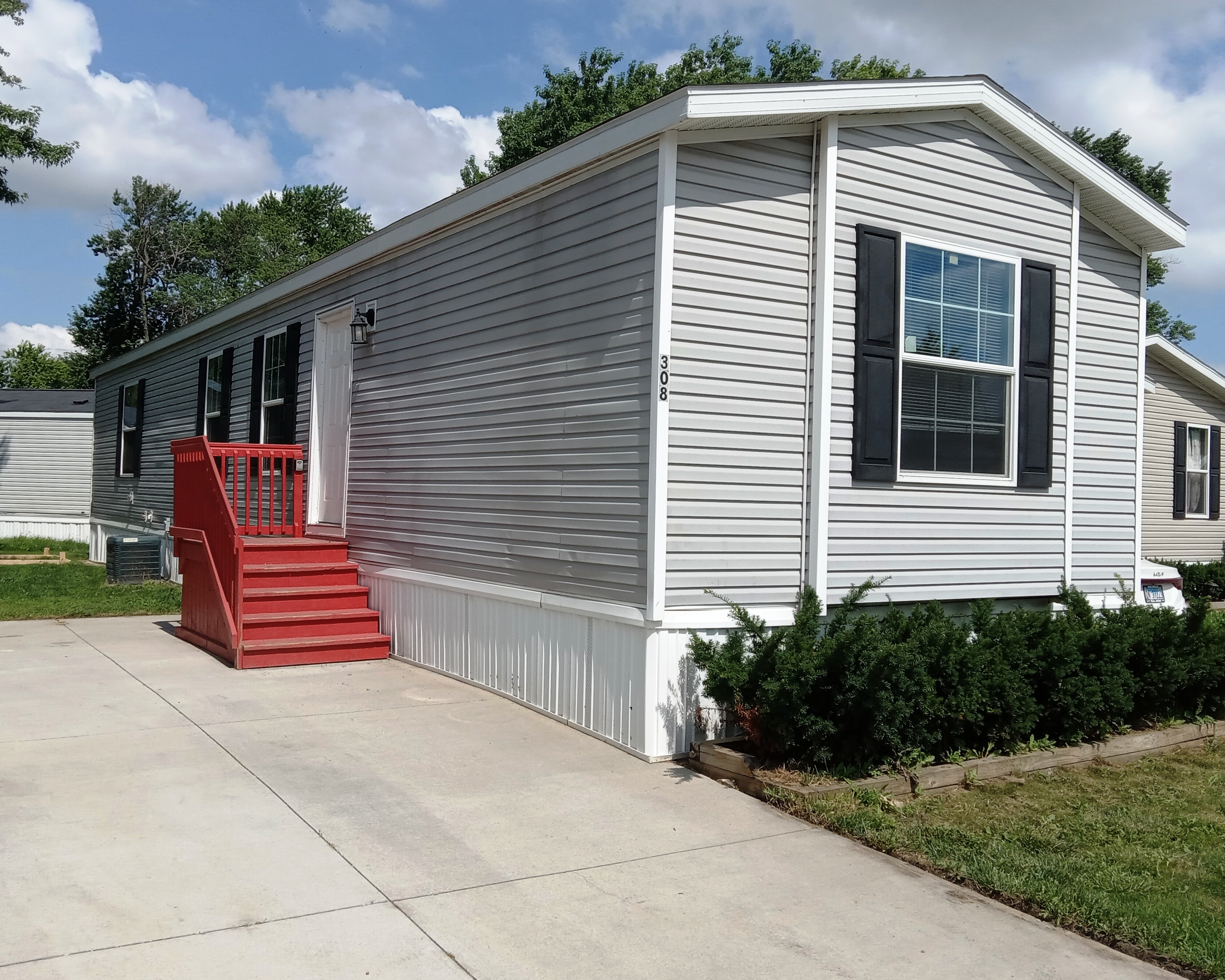 A photo of the home
