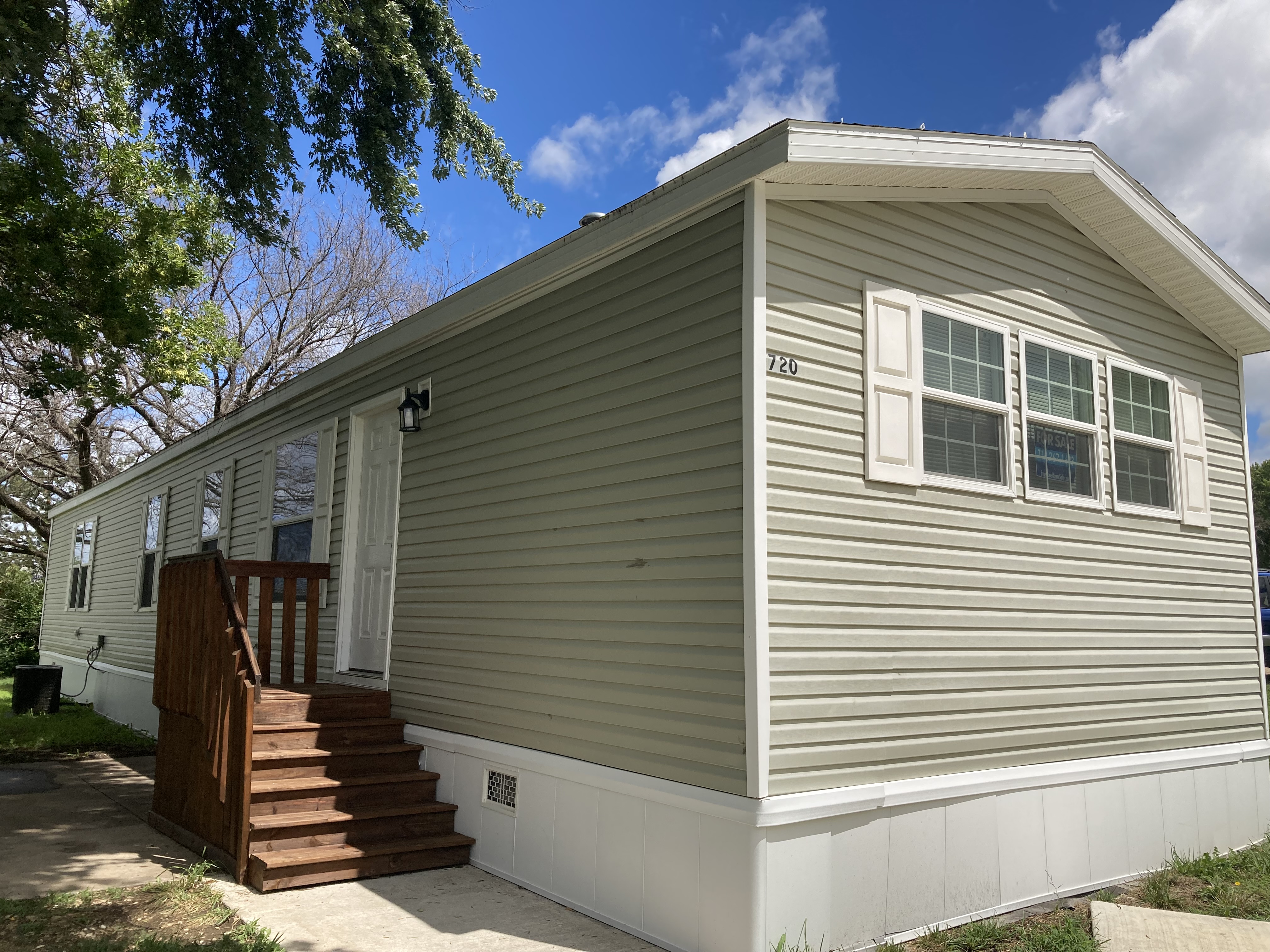 A photo of the home