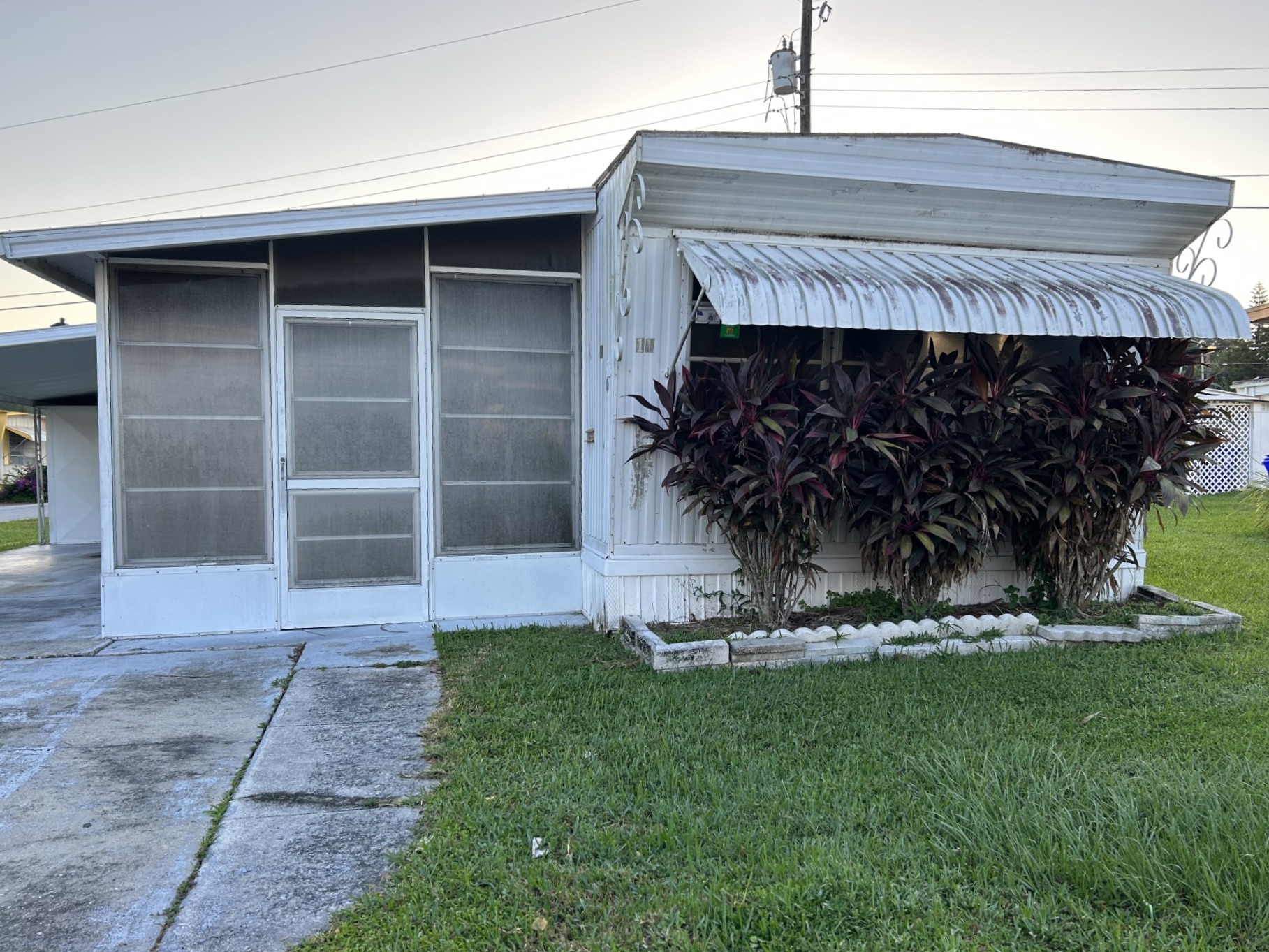 A photo of the home