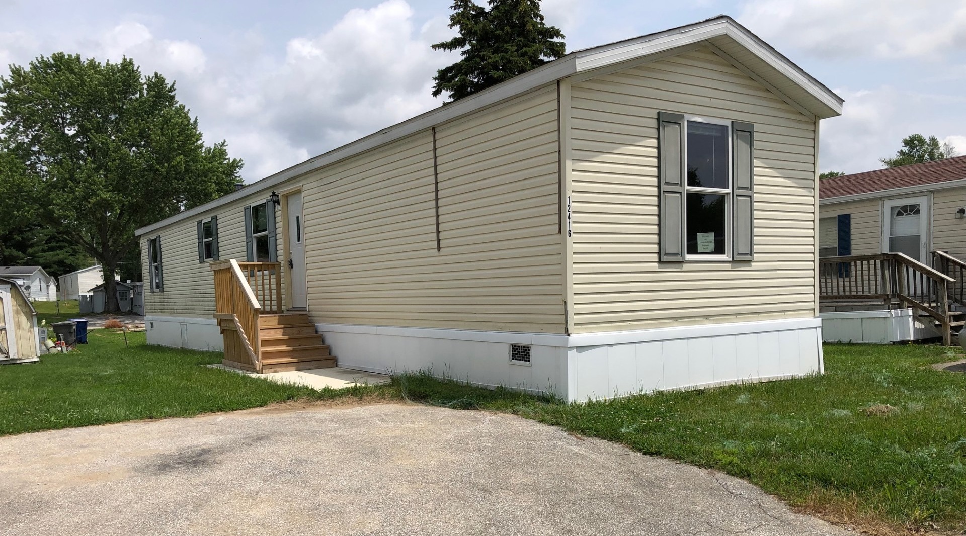A photo of the home
