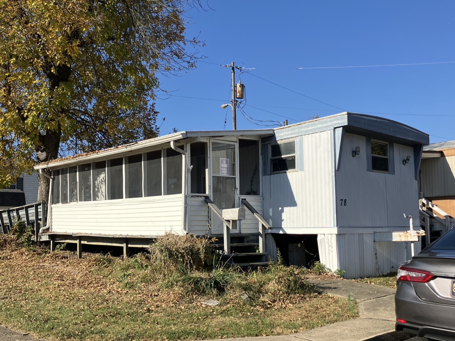 A photo of the home