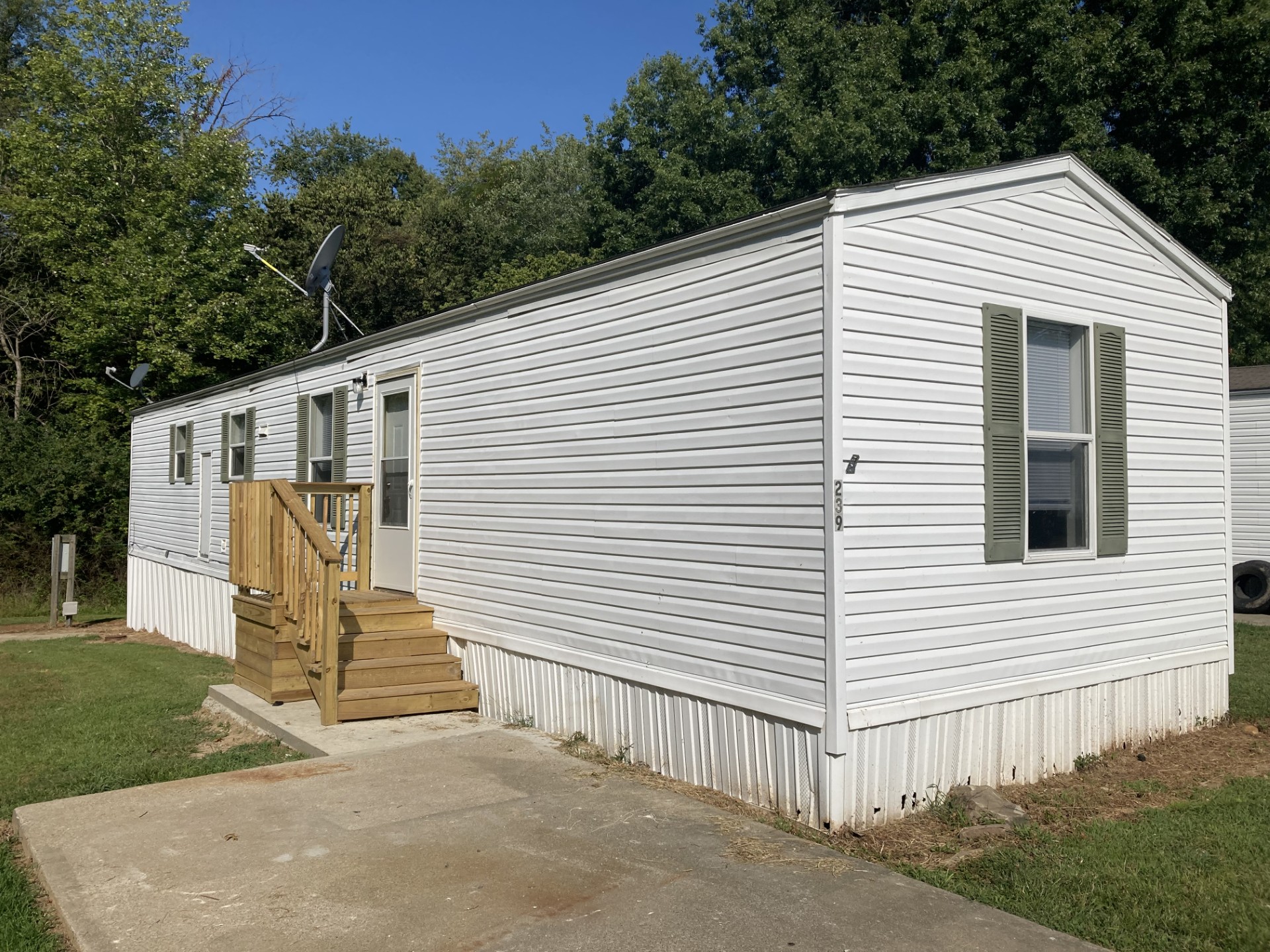 A photo of the home