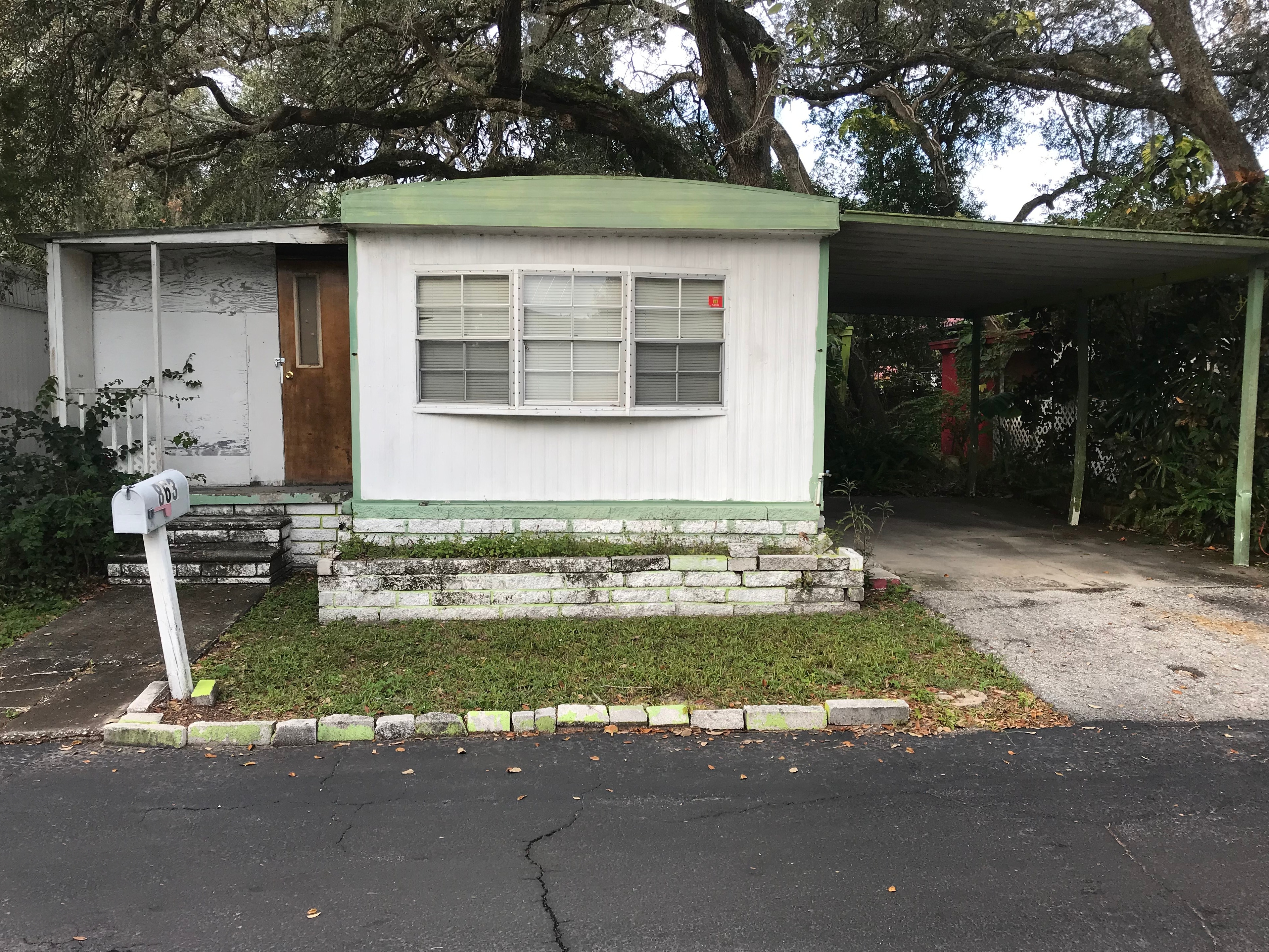 A photo of the home