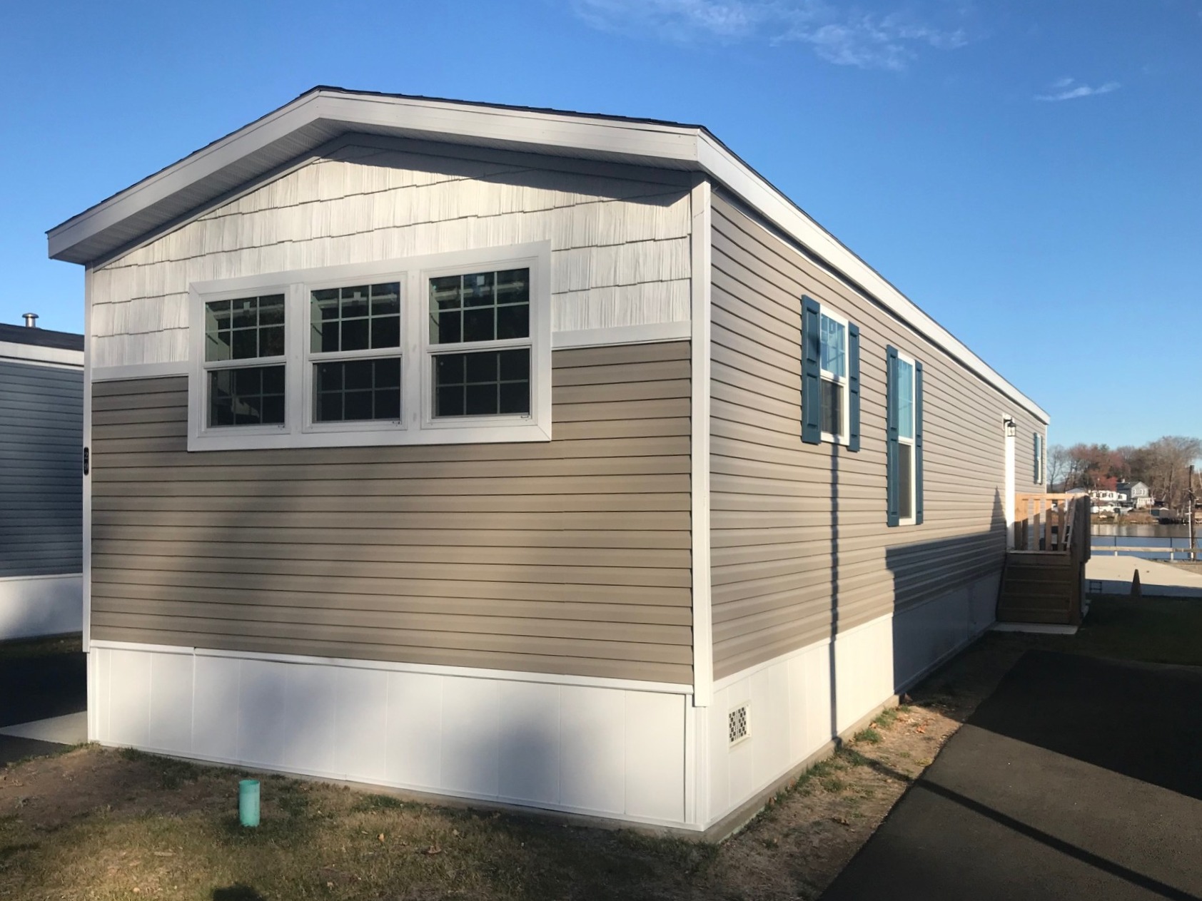 A photo of the home