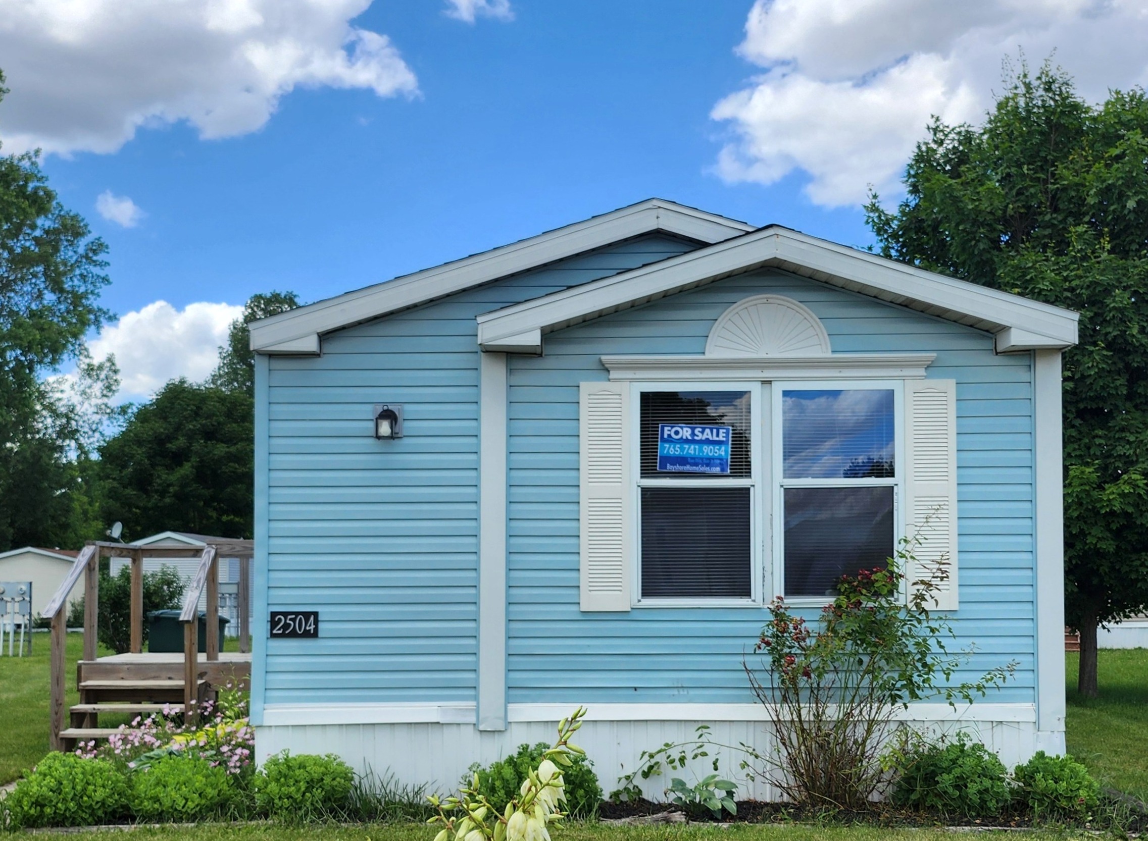 A photo of the home