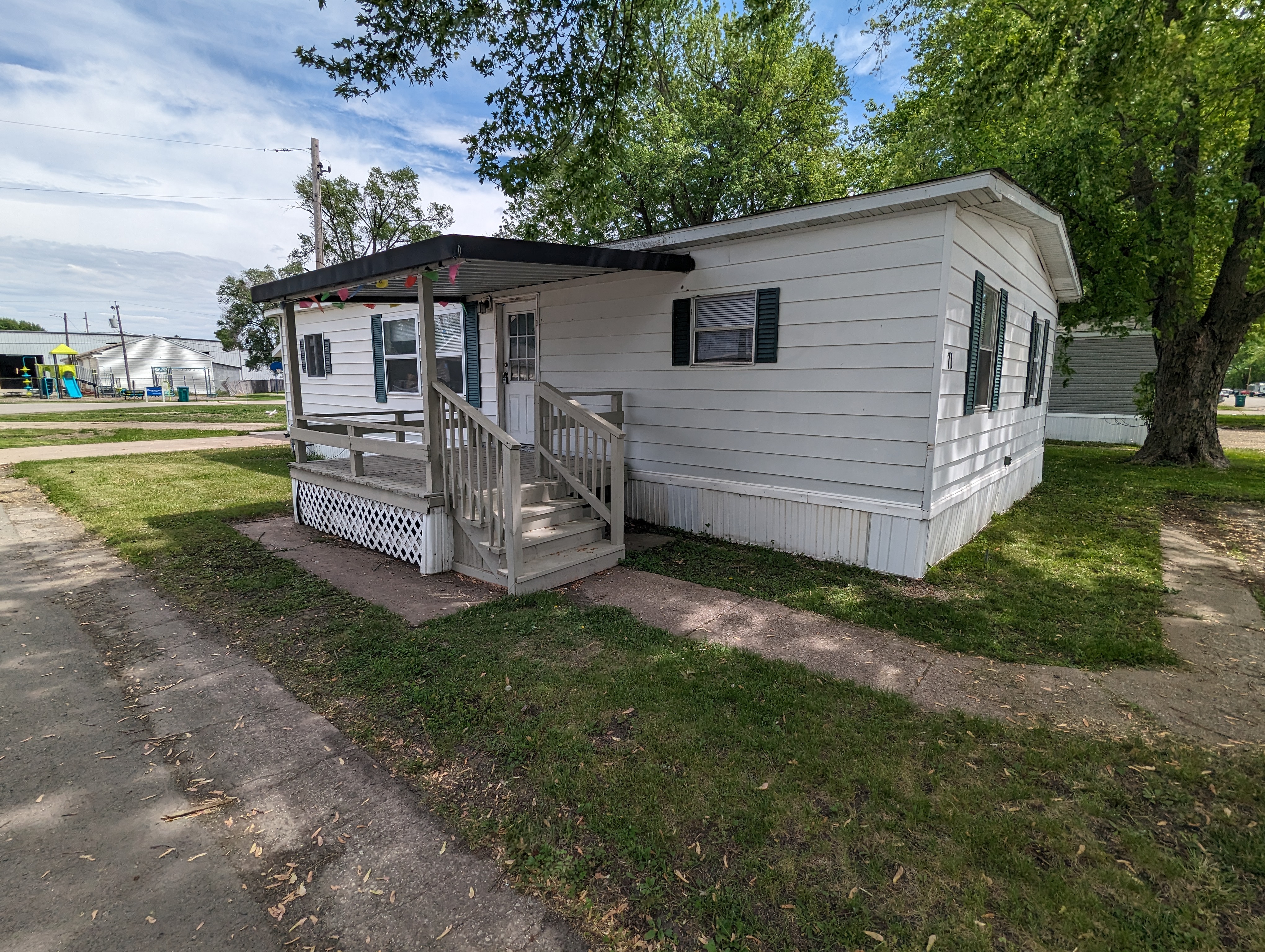 A photo of the home