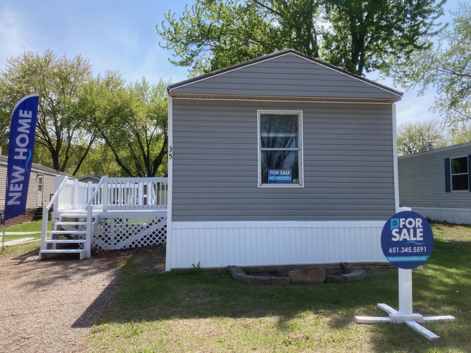 A photo of the home