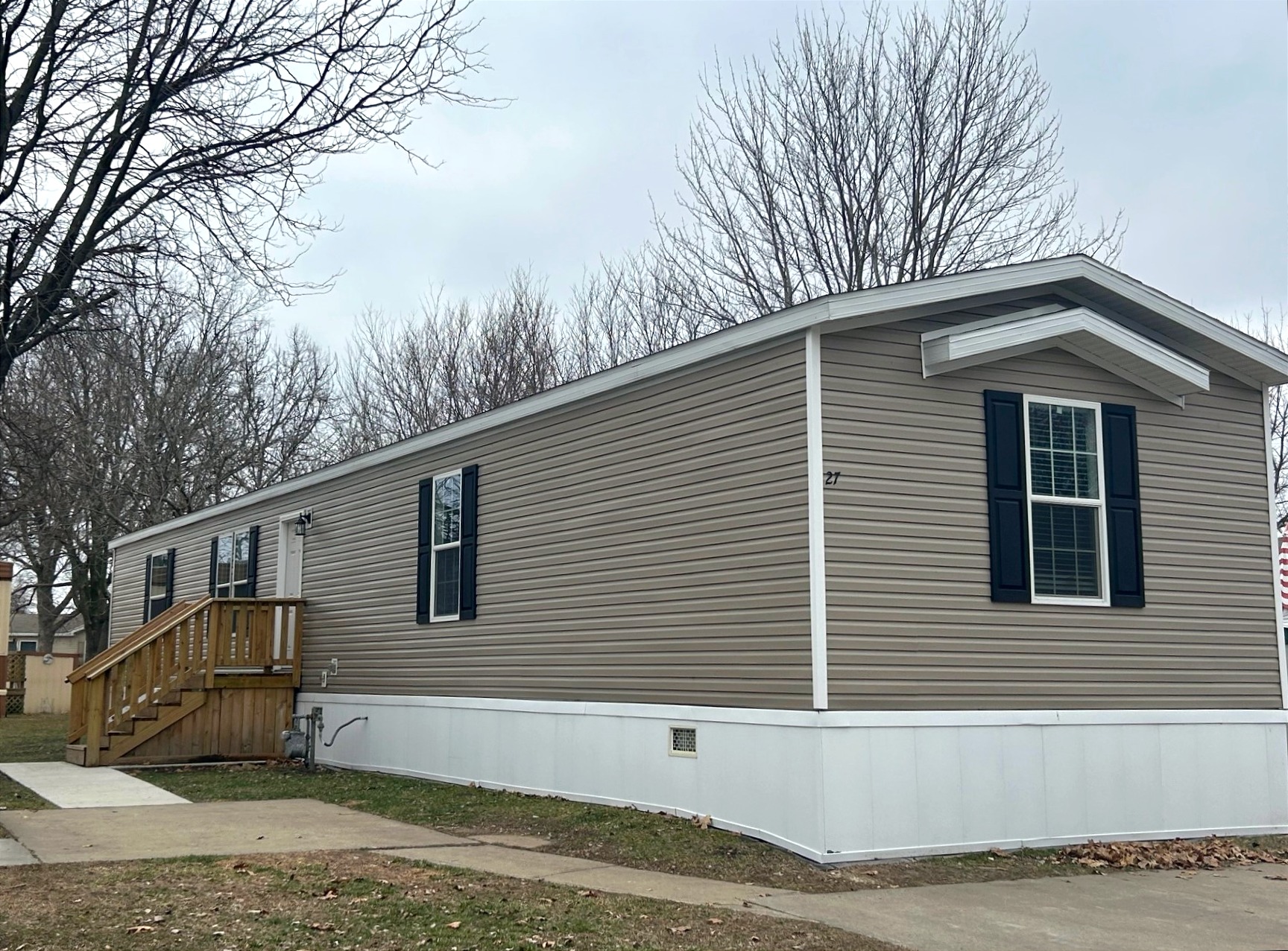 A photo of the home