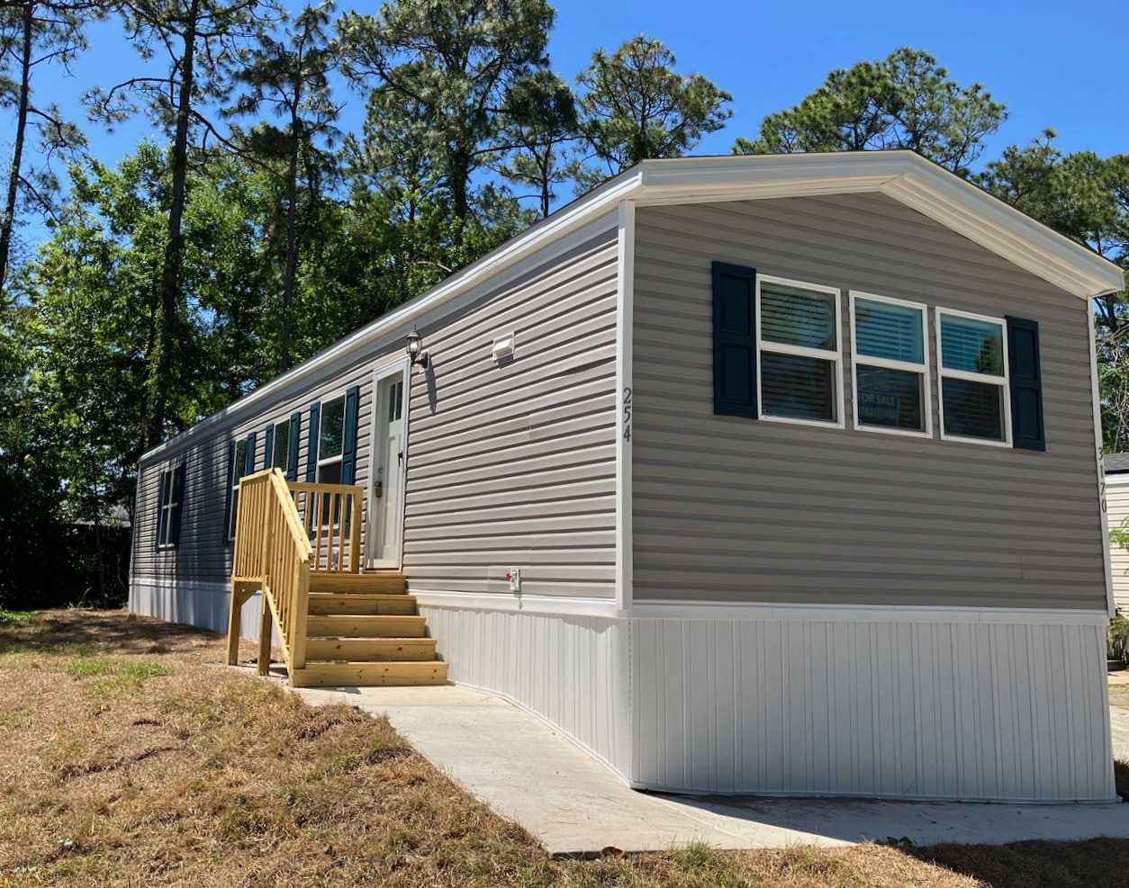 A photo of the home